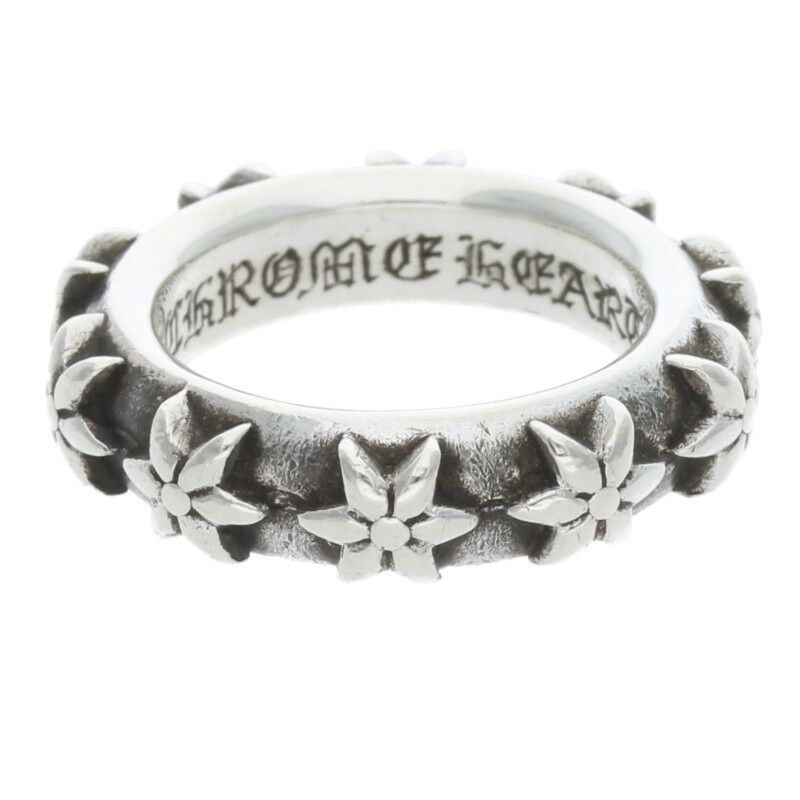Chrome Hearts Chrome Hearts STAR BAND 925 Silver Ring Size ONE SIZE Size ONE SIZE - 1 Thumbnail