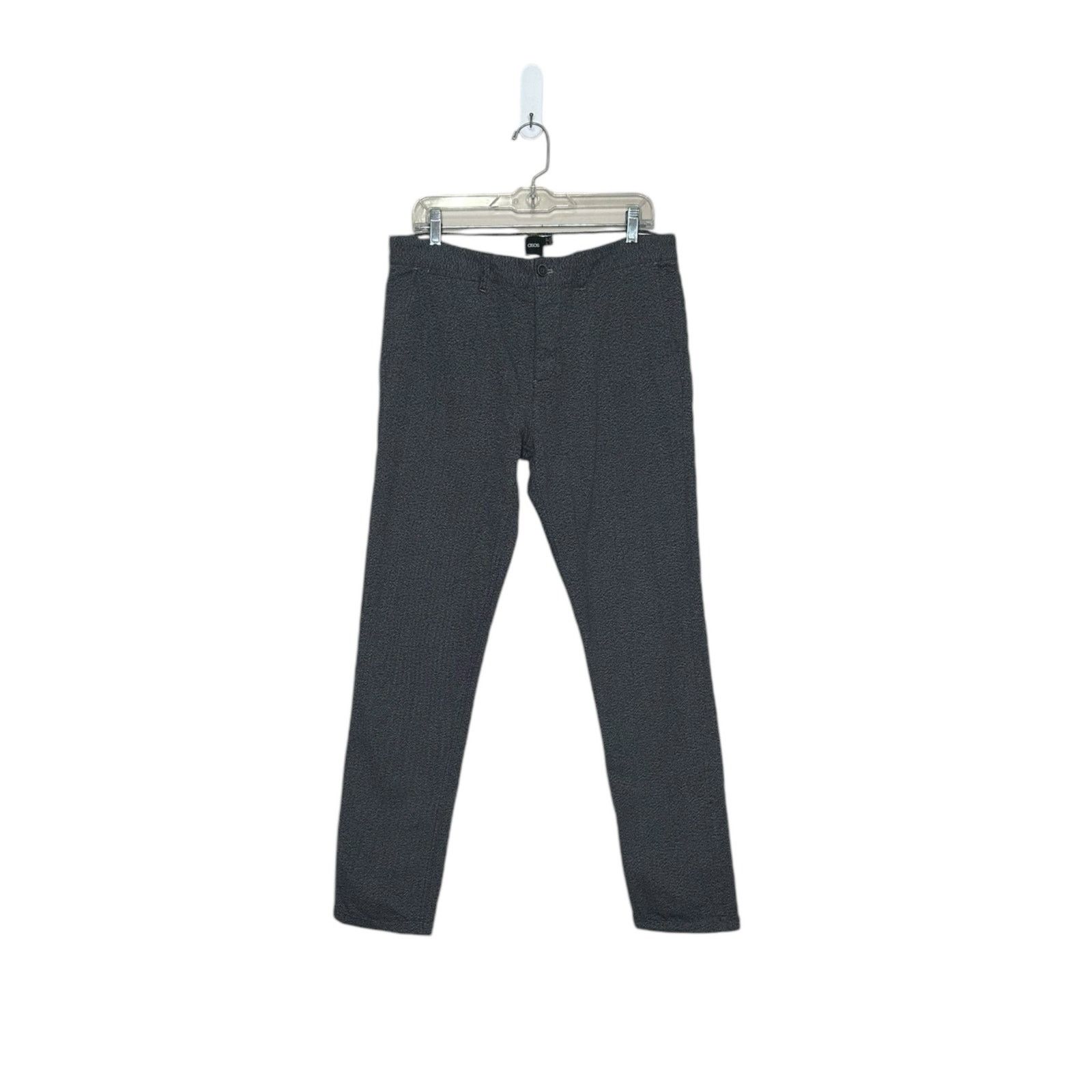 Asos Asos heathered blue to fit waist casual pants size 33 Size US 33 - 1 Thumbnail