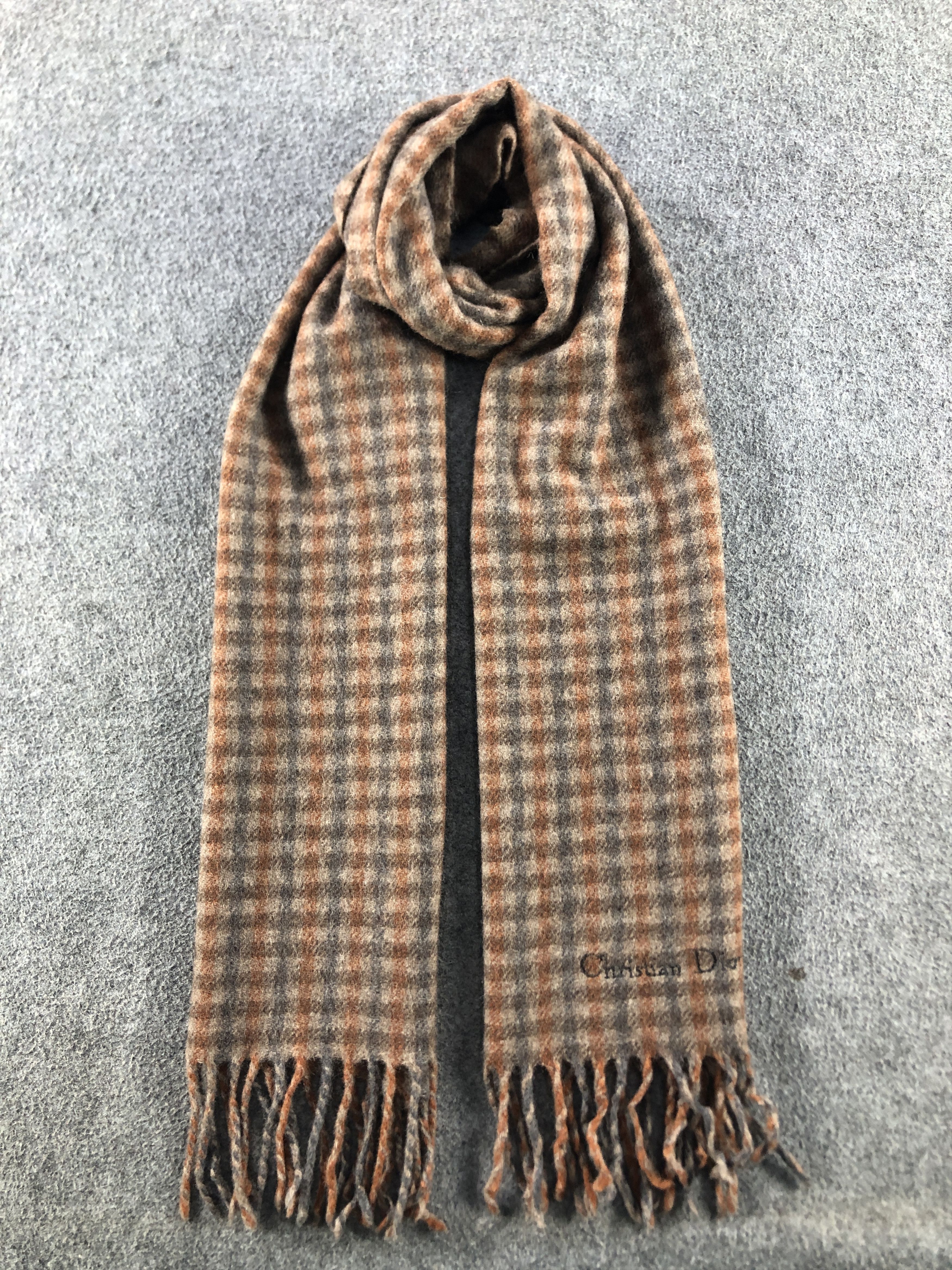 Vintage Christian Dior Scarf / Muffler / Neckwear P906 Size ONE SIZE - 1 Thumbnail