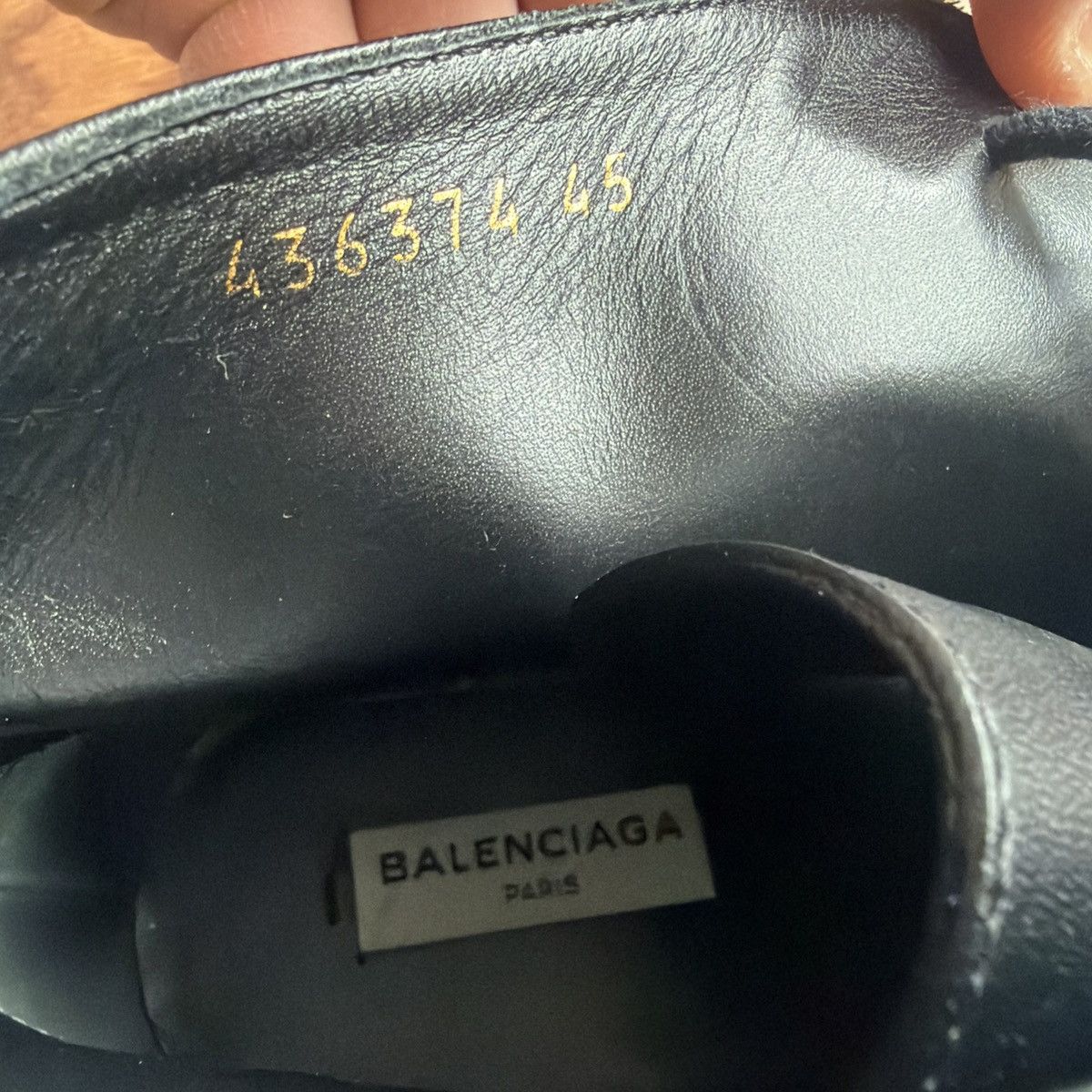 Balenciaga Balenciaga Men's Boots Size 45 RARE Size US 12 / EU 45 - 6 Thumbnail