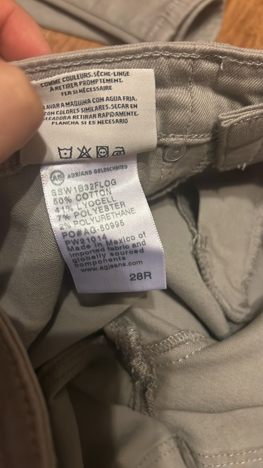 AG Adriano Goldschmied AG Jeans Farrah High-Rise Skinny Ankle Seamless Jeans Size 28" / US 6 / IT 42 - 5 Thumbnail