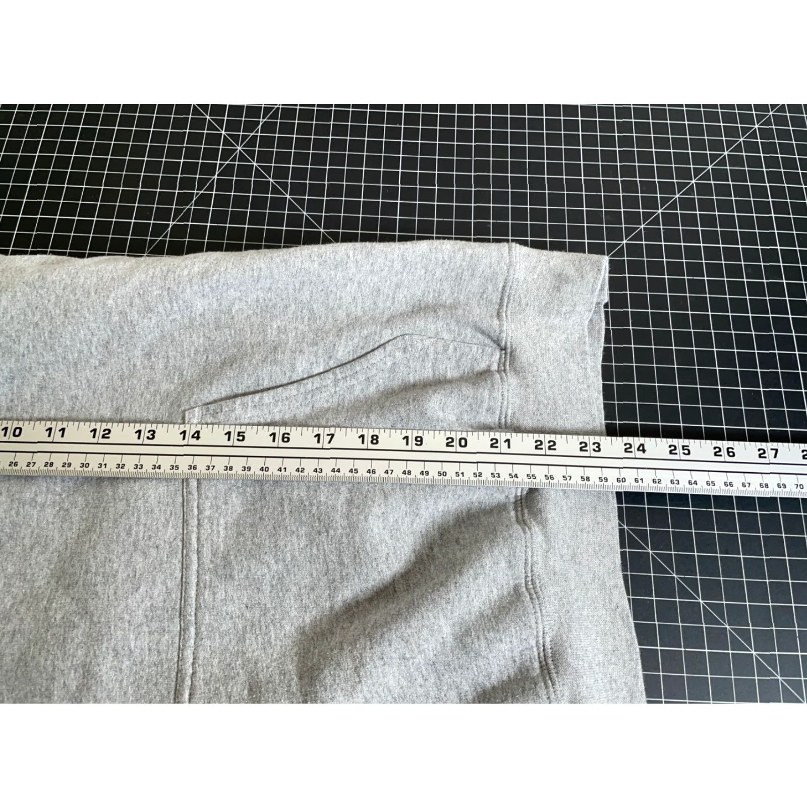 Vintage Clocks + Colours Hoodie Adult Medium Heather Gray Clocks + Colours Zero F's Given Graphic Print Pullover Crew Neck Drawstring Midweight Regular Men Size US M / EU 48-50 / 2 - 6 Thumbnail