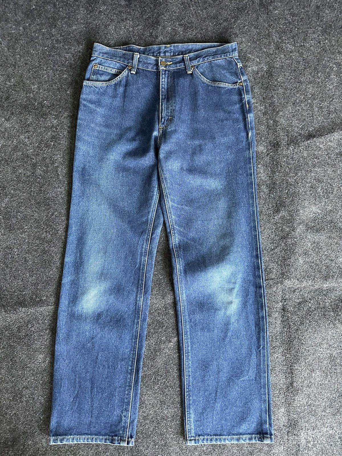 Lee Lee Vintage Blue Washed Japan Denim D122 Size US 32 / EU 48 - 1 Thumbnail
