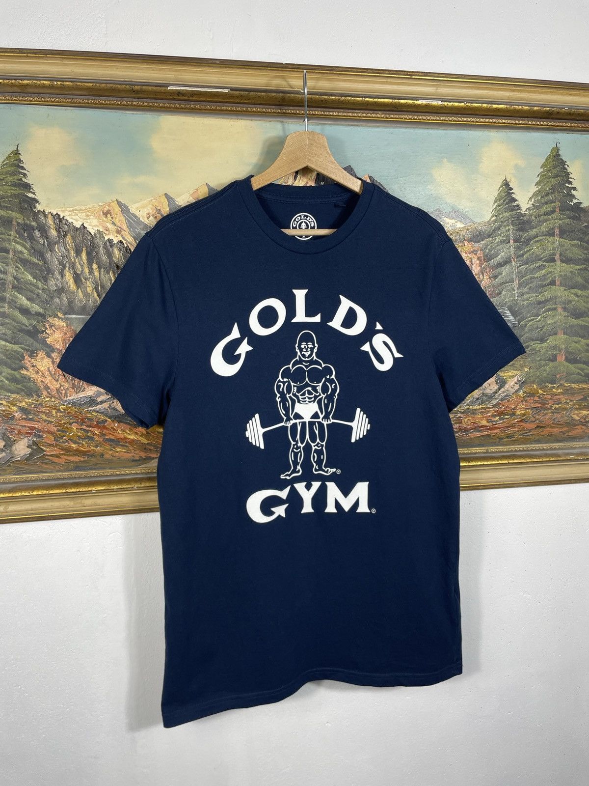 Other Gold’s Gym Navy Short Sleeve T-shirt Tee Sportswear Size US S / EU 44-46 / 1 - 2 Thumbnail