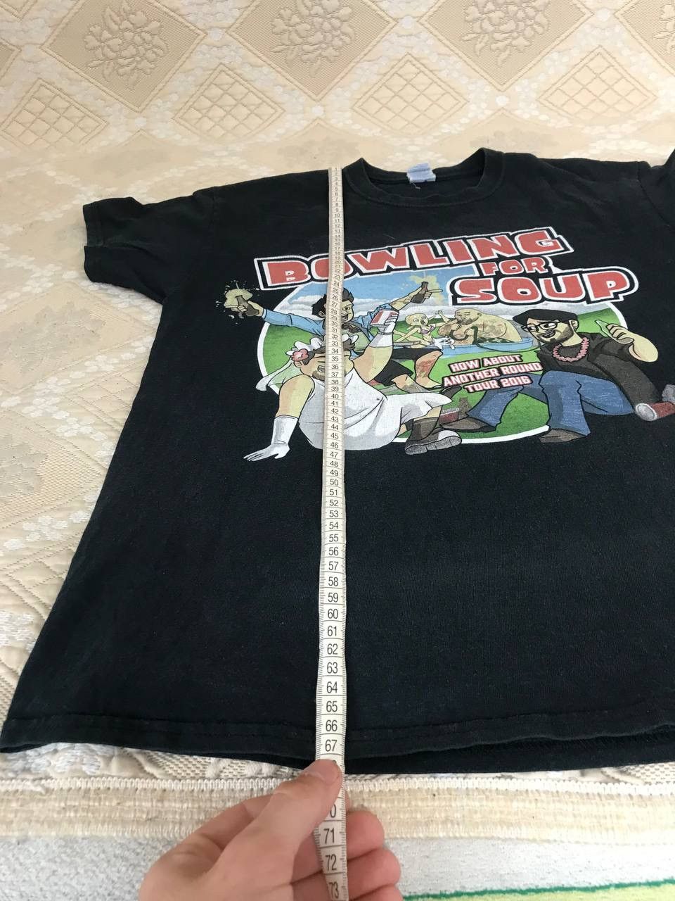 Band Tees 🔥 Bowling For Soup 2016 How About Another Round Tour T Shirt Size US M / EU 48-50 / 2 - 12 Thumbnail