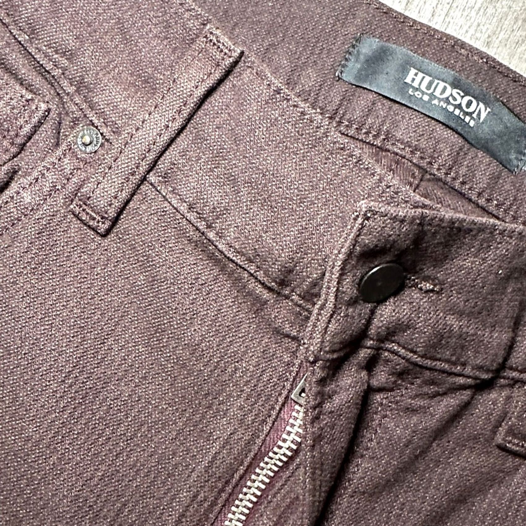 Vintage Hudson Jeans Hudson Blake Slim Straight Timber Textured Jeans 31 Brown Men Regular 31 Inseam 32 Fashion 90s MS8635 Size US 31 - 7 Thumbnail