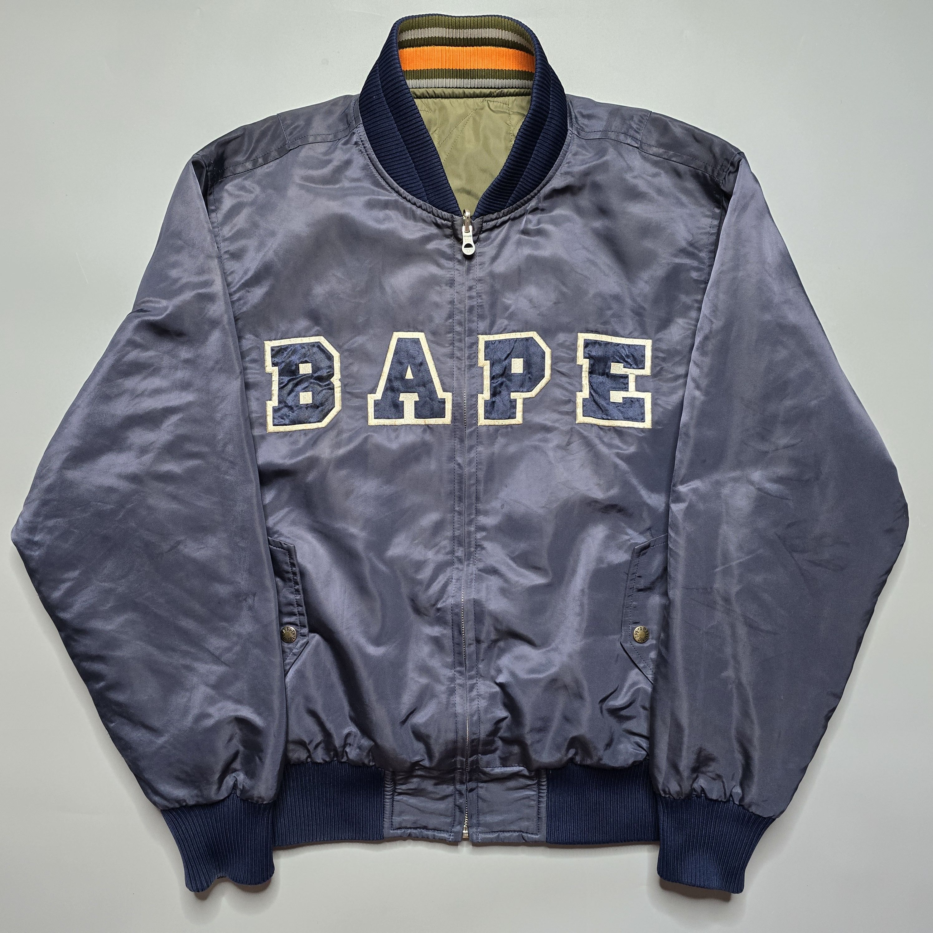 Bape Bapesta Quilted Reversible Jacket (2005) Size US M / EU 48-50 / 2 - 4 Thumbnail