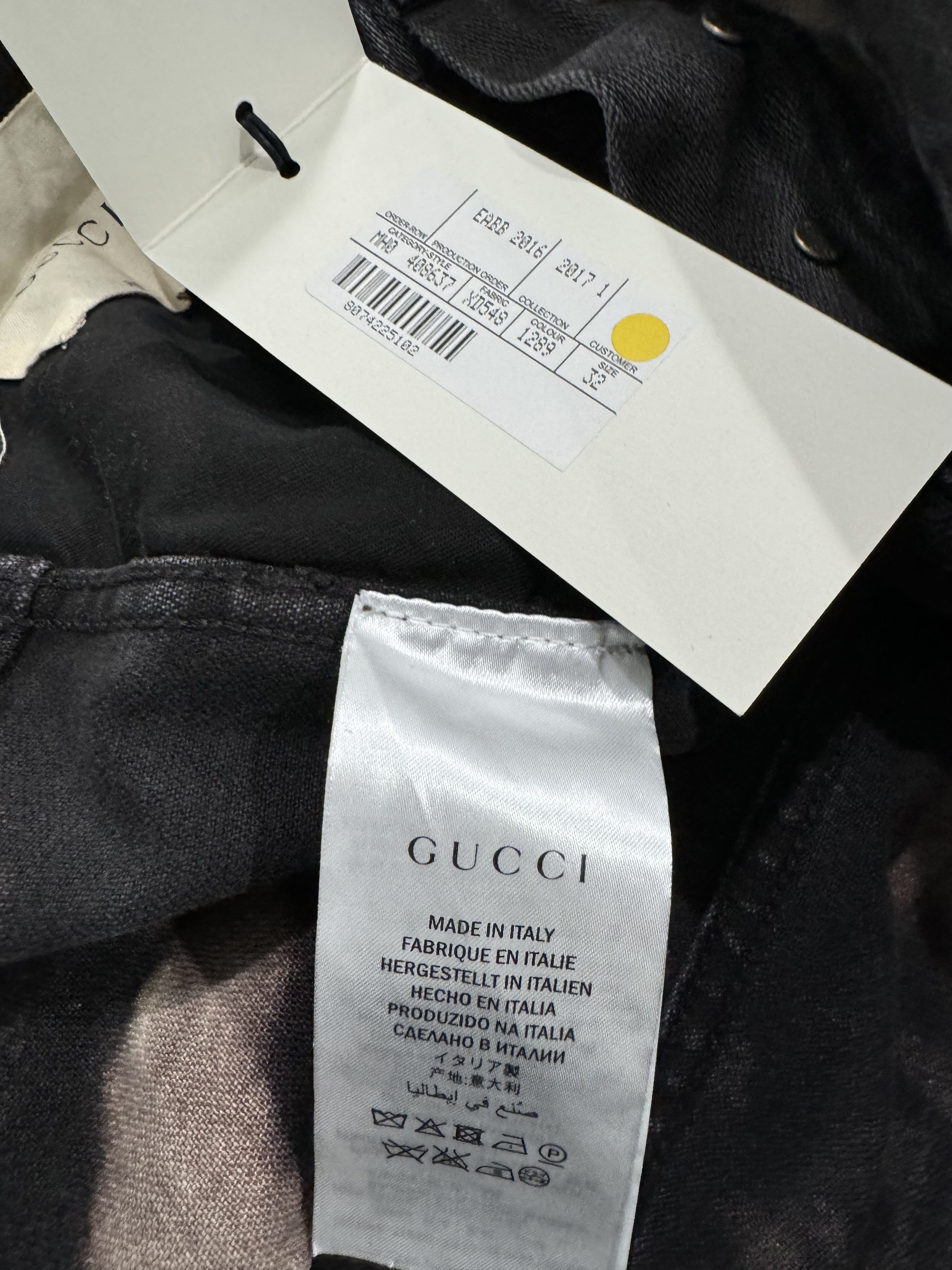 Gucci Bleached Tapered Denim Size US 32 / EU 48 - 4 Thumbnail