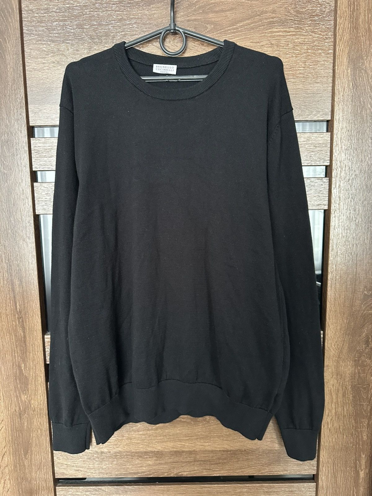 Brunello Cucinelli Brunello Cucinelli Italy Sweater Pullover Knit Size US L / EU 52-54 / 3 - 2 Thumbnail