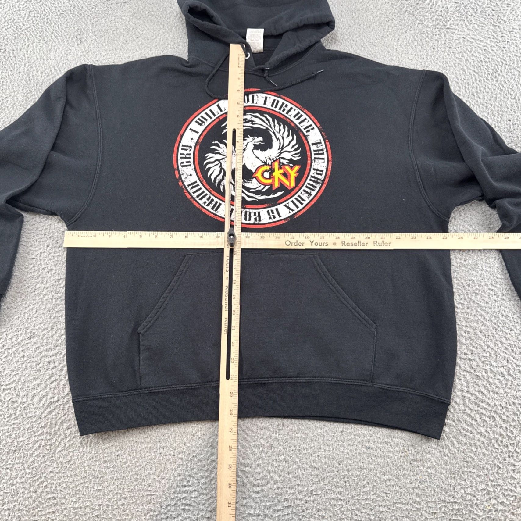 Jerzees VINTAGE CKY Camp Kill Yourself Jackass Bam Margera Hoodie Sweatshirt Sz XL RARE Size US XL / EU 56 / 4 - 4 Thumbnail