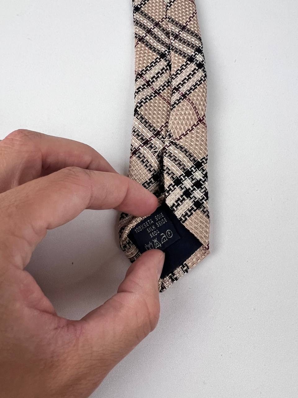 Burberry × Vintage Burberry London luxury nova check tie Size ONE SIZE - 2 Thumbnail