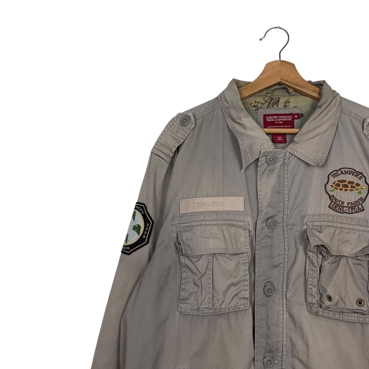 Japanese Brand CORONEL TAPIOCCA Travel & Adventure Jacket #2446-C109 Size US M / EU 48-50 / 2 - 6 Thumbnail