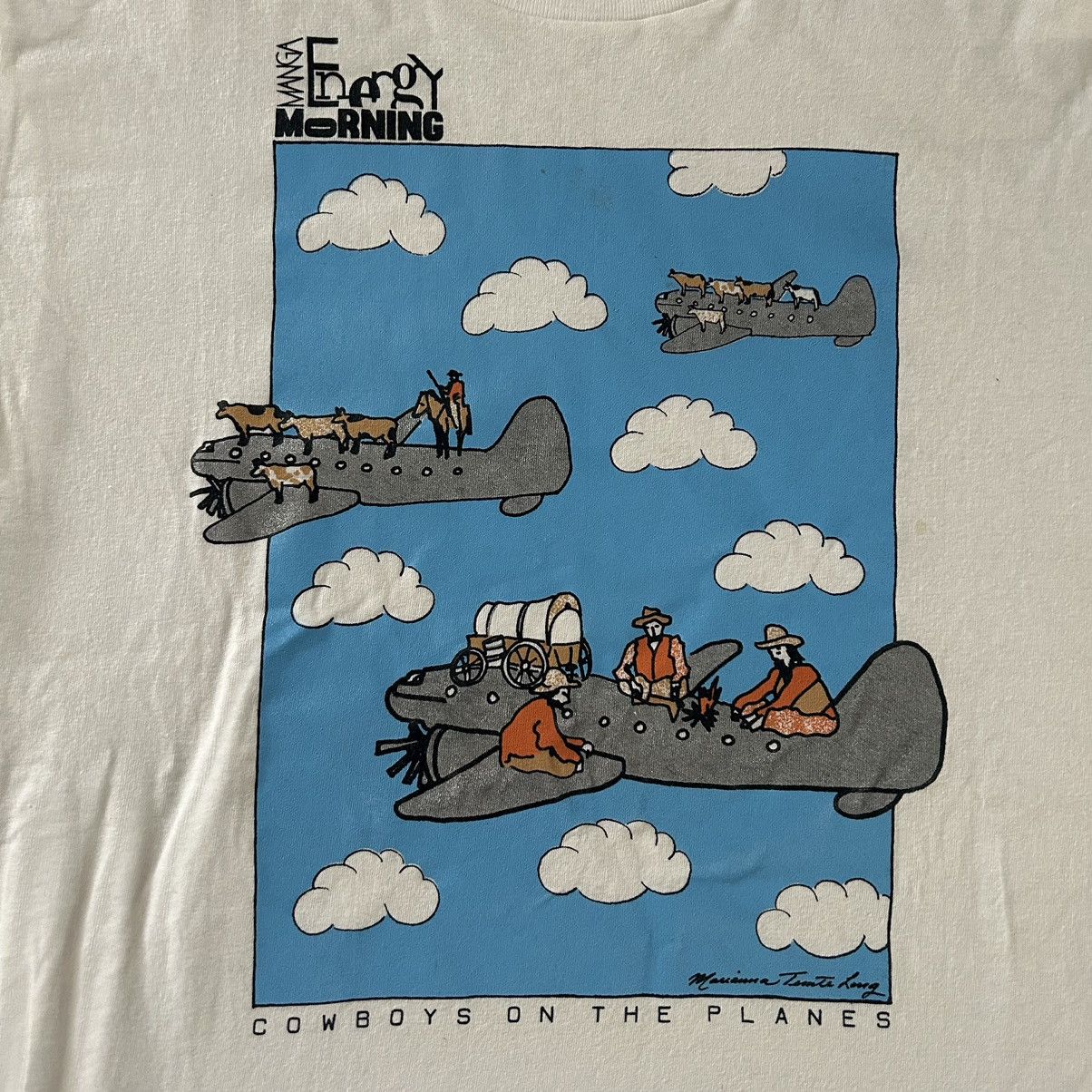 Vintage Vintage Graphic Tee Size US L / EU 52-54 / 3 - 2 Thumbnail