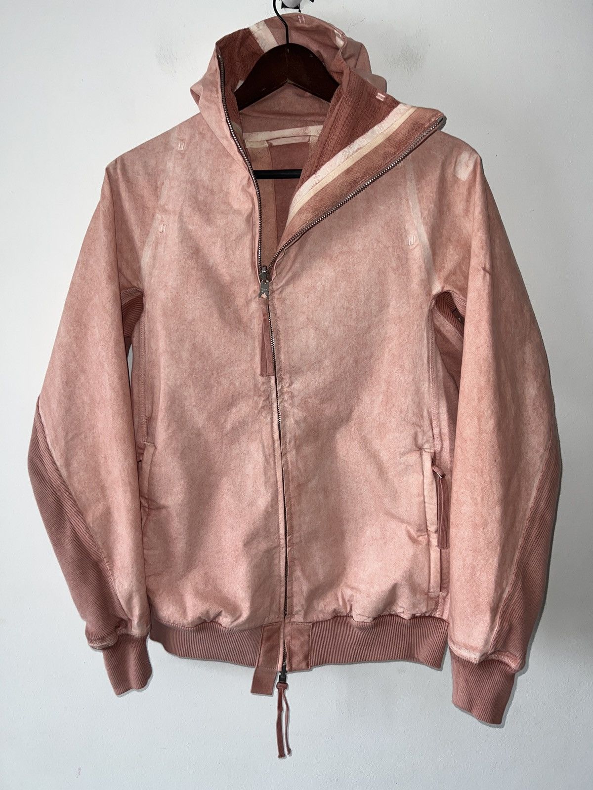 Boris Bidjan Saberi 🌸🌸 Boris Bidjan Saberi Pink Asymmetric Reversible Jacket Size US S / EU 44-46 / 1 - 2 Thumbnail