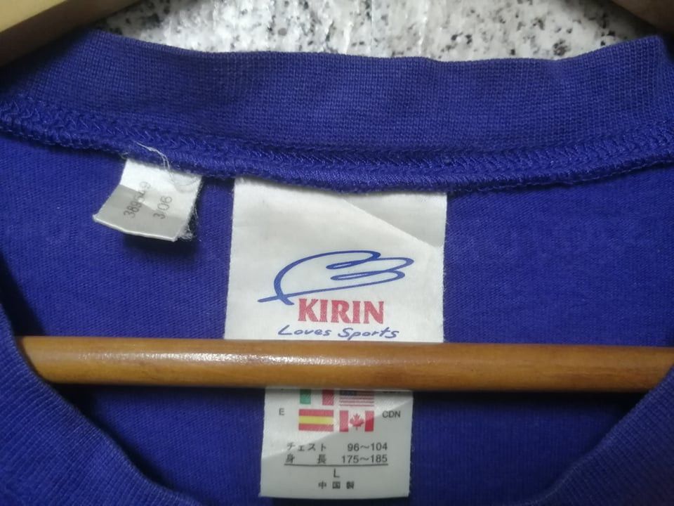 Adidas × Vintage Vintage Adidas Samurai Blue 2006 tshirt Very Rare Size US L / EU 52-54 / 3 - 5 Thumbnail