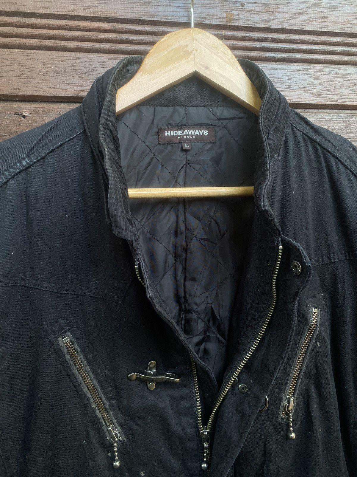 Japanese Brand Hideaways Nicole duffle double pocket Jacket Size US L / EU 52-54 / 3 - 4 Thumbnail