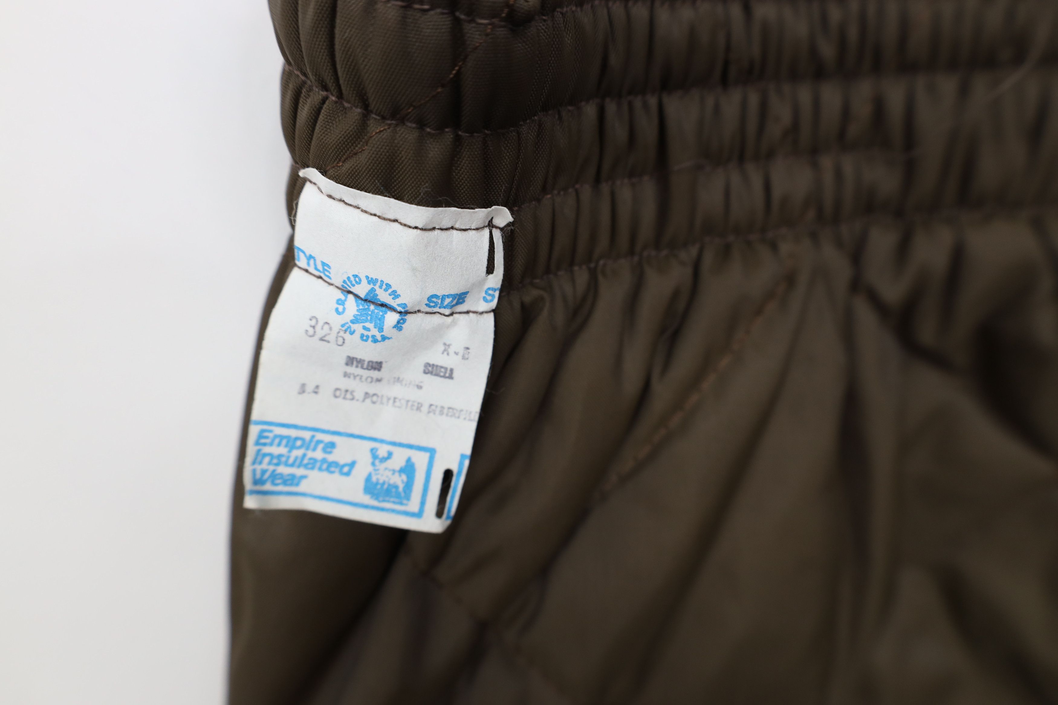 Vintage Vintage 70s Streetwear Insulated Joggers Pants Brown USA Size US 38 / EU 54 - 8 Thumbnail