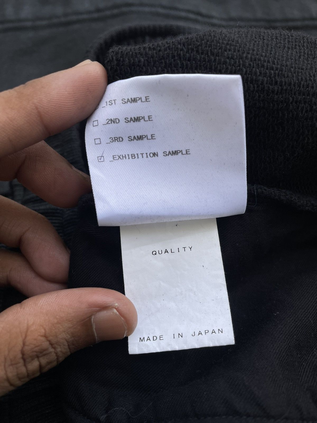 Julius JULIUS 7 "FW2021 SAMPLE" Waxed Baggy Wide Pants Size US 30 / EU 46 - 10 Thumbnail