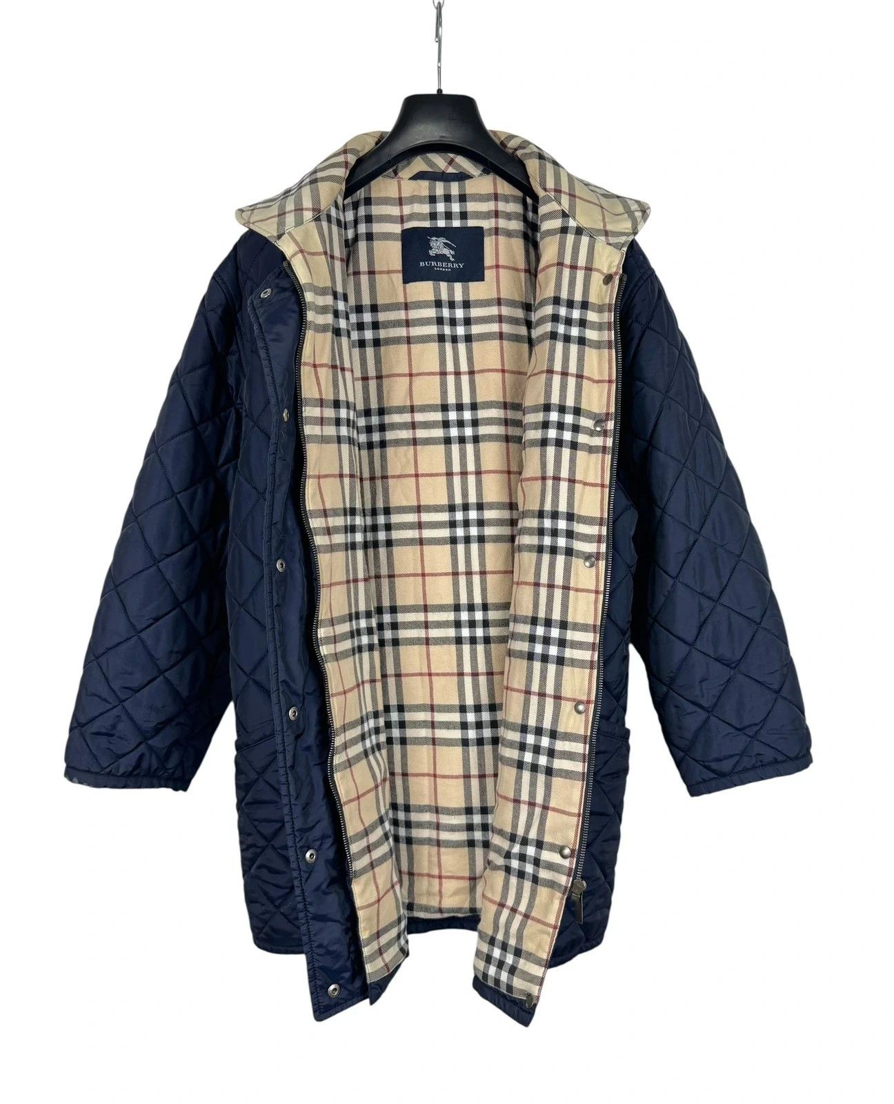 Burberry Burberry Vintage Quilted Jacket Check Women size DE40 Size M / US 6-8 / IT 42-44 - 13 Thumbnail