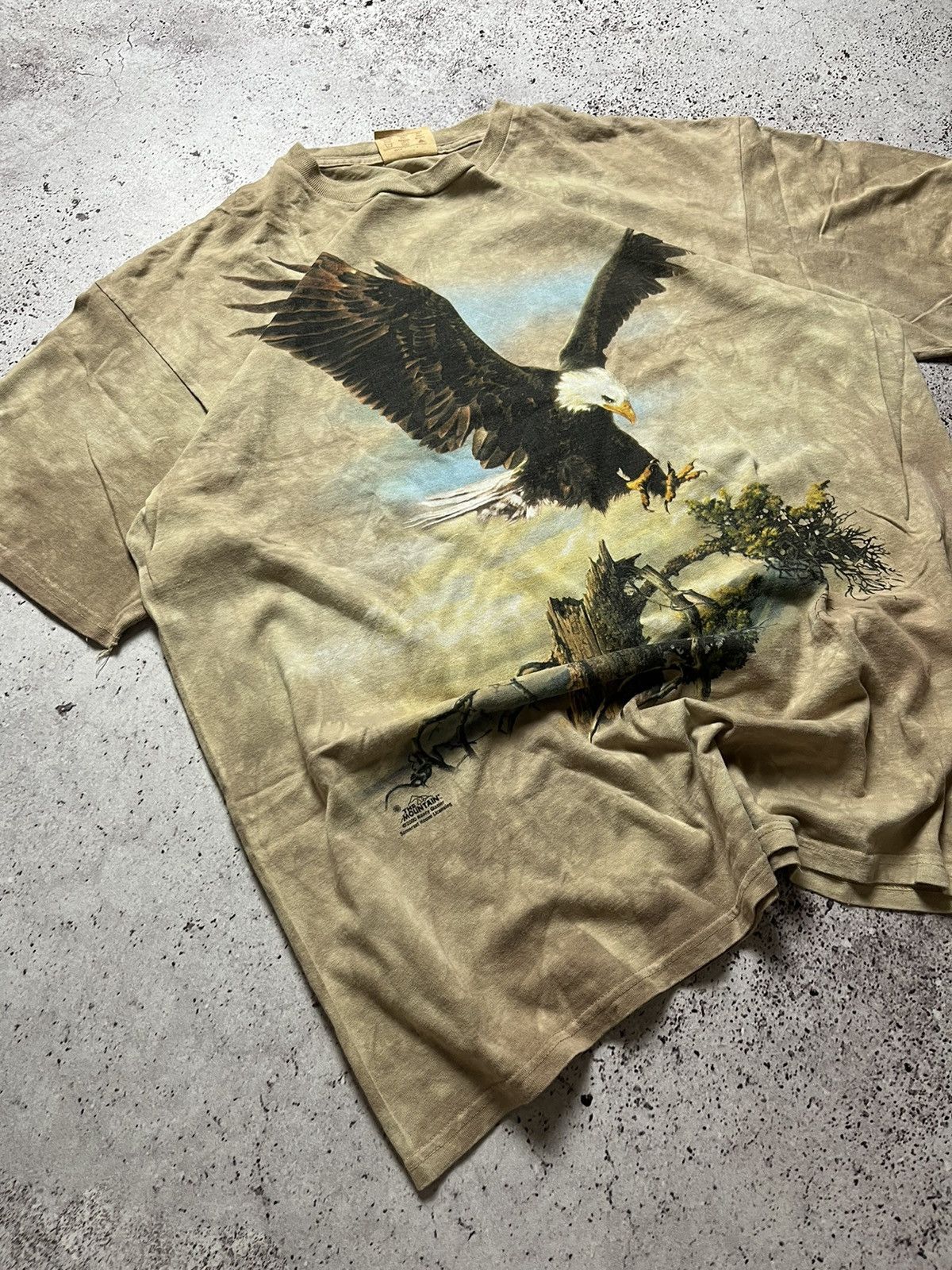 The Mountain × Vintage Vintage The Mountain Y2K 2000’s Western Eagle Graphic Shirt Size US XL / EU 56 / 4 - 3 Thumbnail