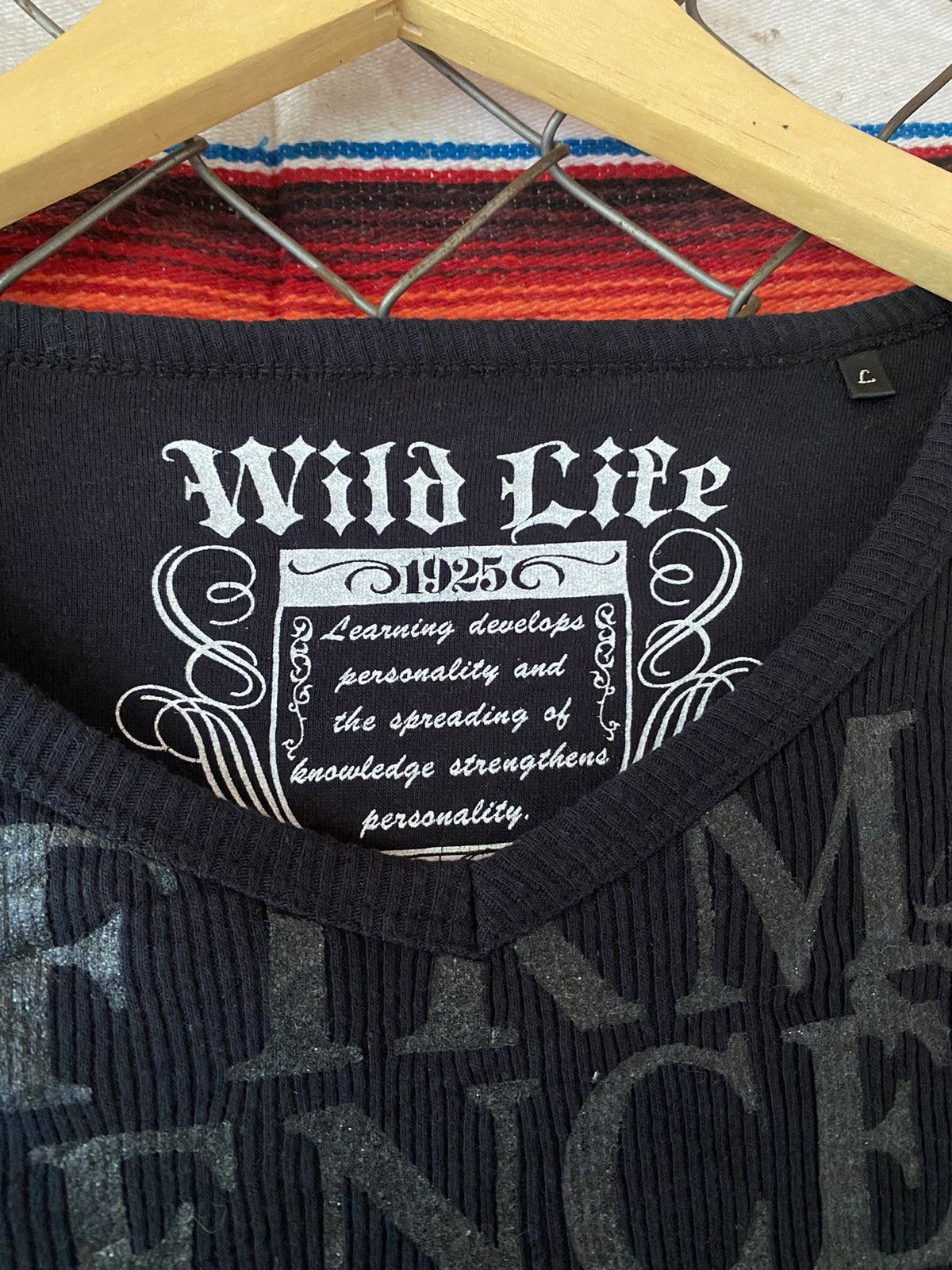 Hysteric Glamour Y2K Wild Life ifsixwasnine punk long sleeve Size US L / EU 52-54 / 3 - 4 Thumbnail