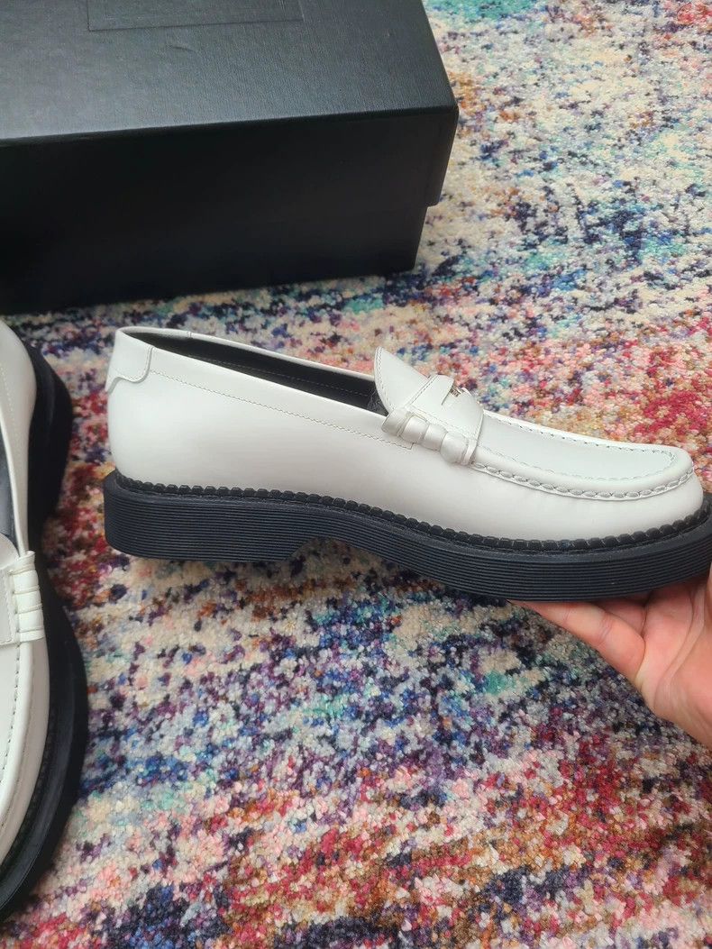Saint Laurent Paris Saint Laurent Paris Leather shoes Size US 8 / EU 41 - 4 Thumbnail
