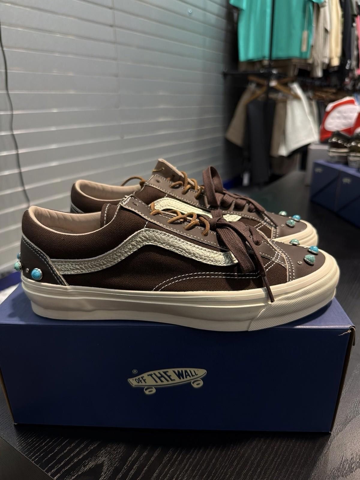 Vans Size 8.5 - Vans LX Old Skool 36 Gemstone Mushroom Mocha Size US 8.5 / EU 41-42 - 1 Thumbnail