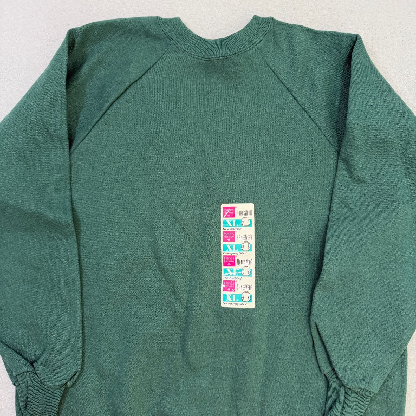 Hanes Vintage Hanes Her Way Sweatshirt Women's Extra Large NEW Size XL / US 12-14 / IT 48-50 - 2 Thumbnail