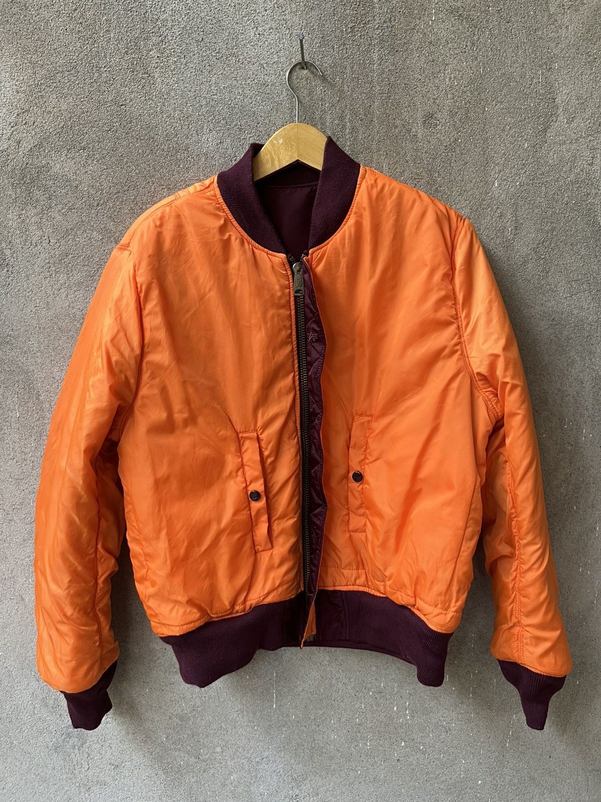 Alpha Industries Vintage alpha industries MA-1 Size US XL / EU 56 / 4 - 3 Thumbnail