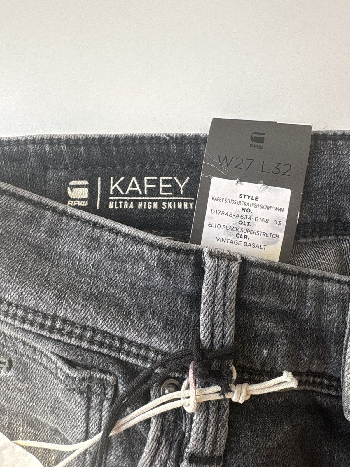 G-Star G Star ‘Kafey Studs Ultra’ Skinny Jeans Size 27" / US 4 / IT 40 - 12 Thumbnail