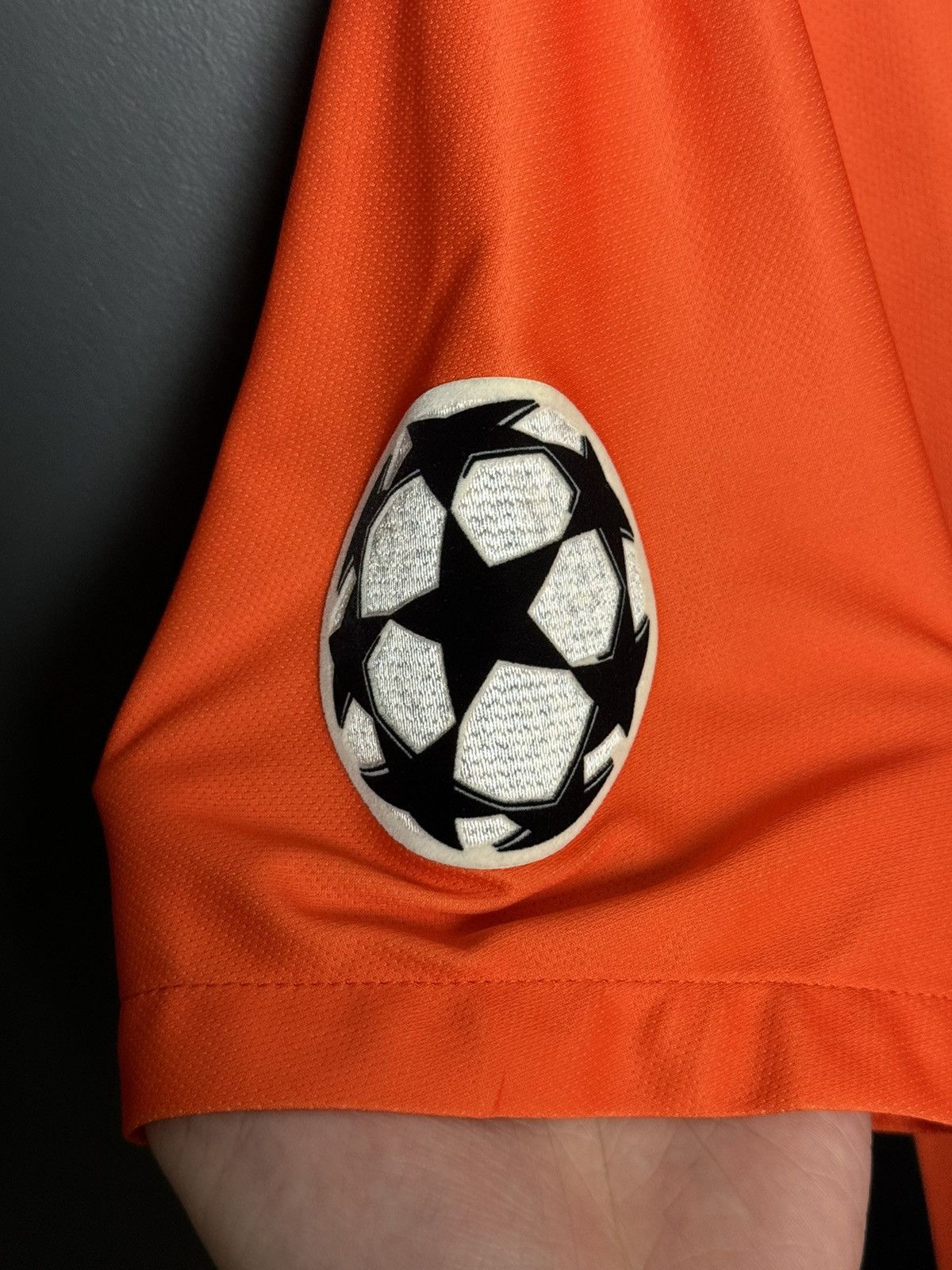 Nike Shakhtar Donetsk 15/16 Home Match Worn Football Jersey Shirt Size US L / EU 52-54 / 3 - 6 Thumbnail