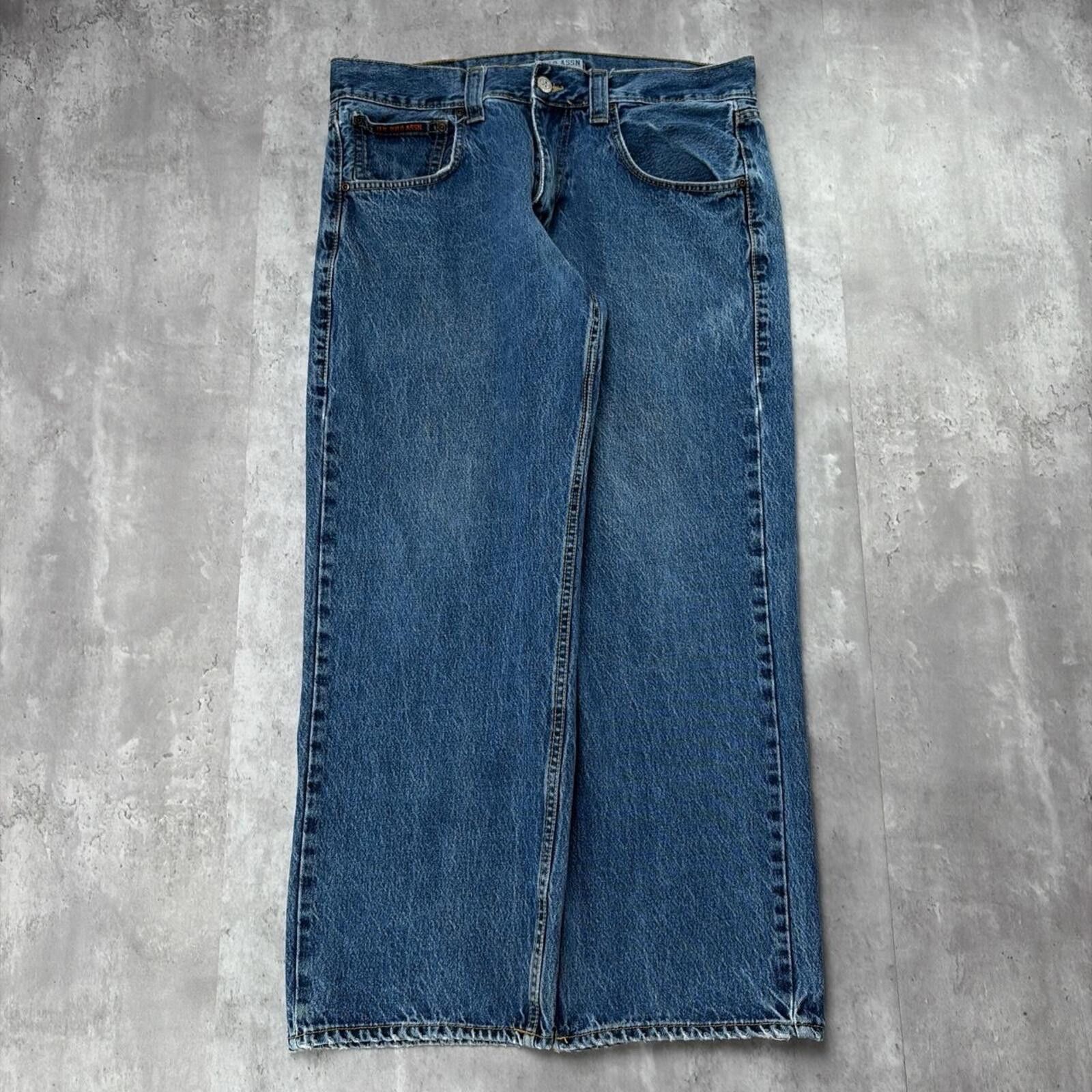 U.S. Polo Assn. Y2K Blue U.S. Polo Assn Grunge Baggy Skater Denim Jeans Size US 36 / EU 52 - 4 Thumbnail