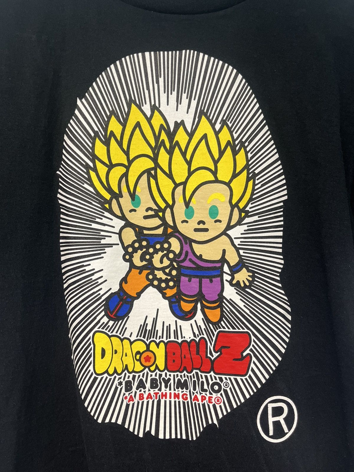 Bape Bape Baby Milo x Dragonball Z Big Ape Head Tshirt Size US M / EU 48-50 / 2 - 2 Thumbnail
