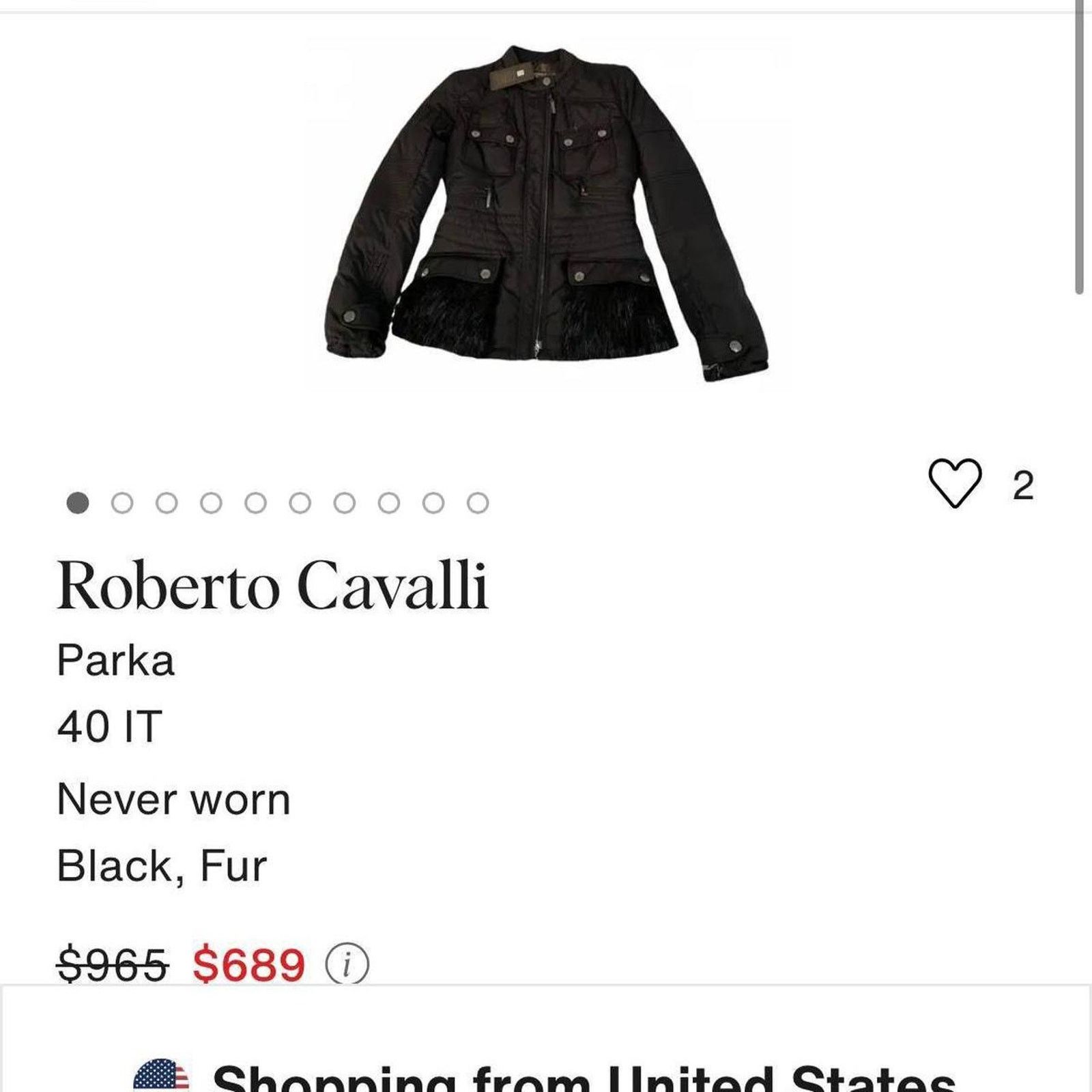 Roberto Cavalli Roberto cavalli black jacket Size M / US 6-8 / IT 42-44 - 5 Thumbnail