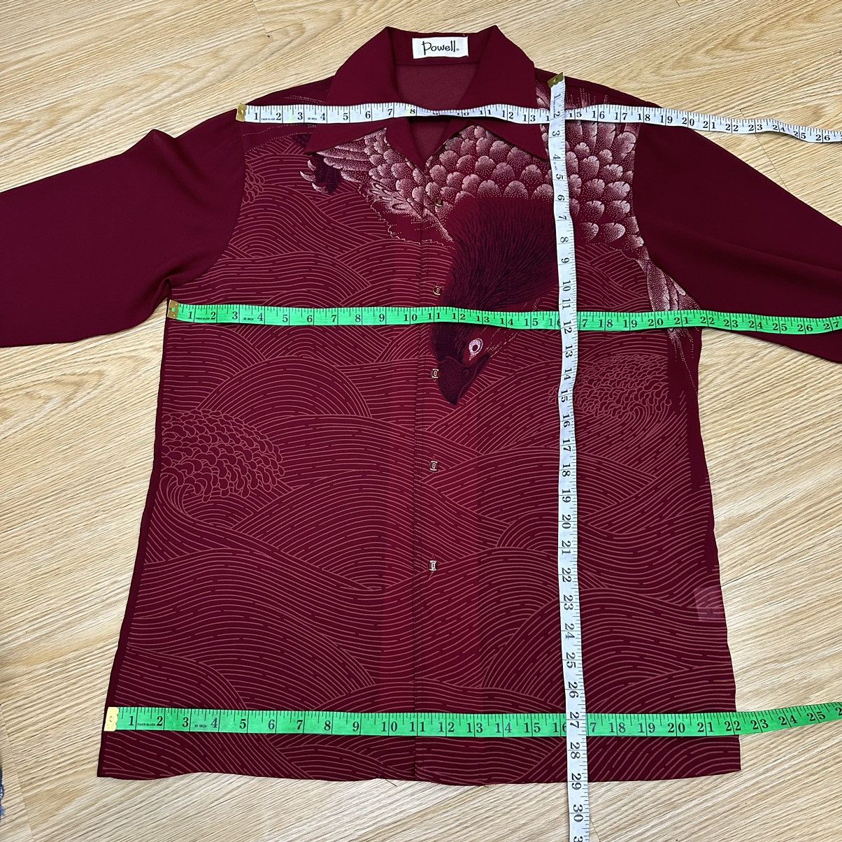 Powell Peralta Rare Vintage Powell Silk Button Shirt A797 Size US M / EU 48-50 / 2 - 6 Thumbnail