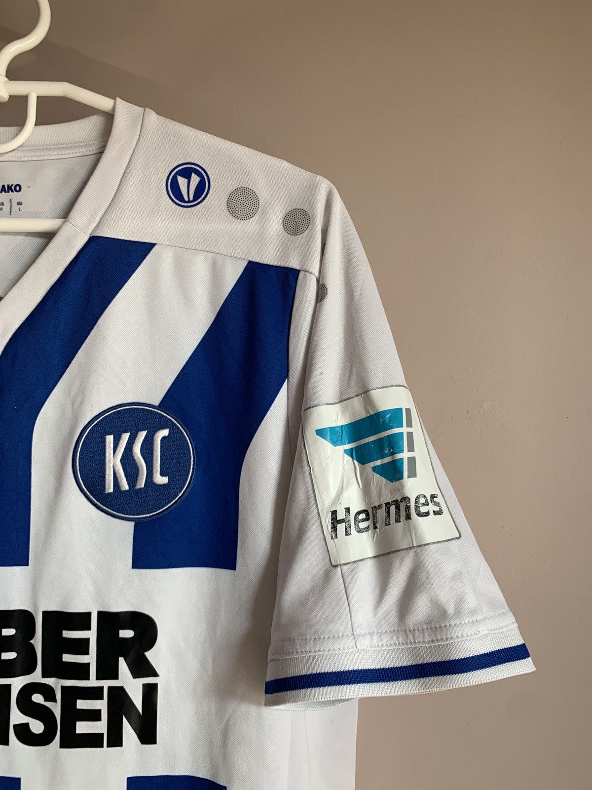 Other Karlsruher 2016/17 Home Football Shirt Jako Soccer Jersey M Size US M / EU 48-50 / 2 - 4 Thumbnail