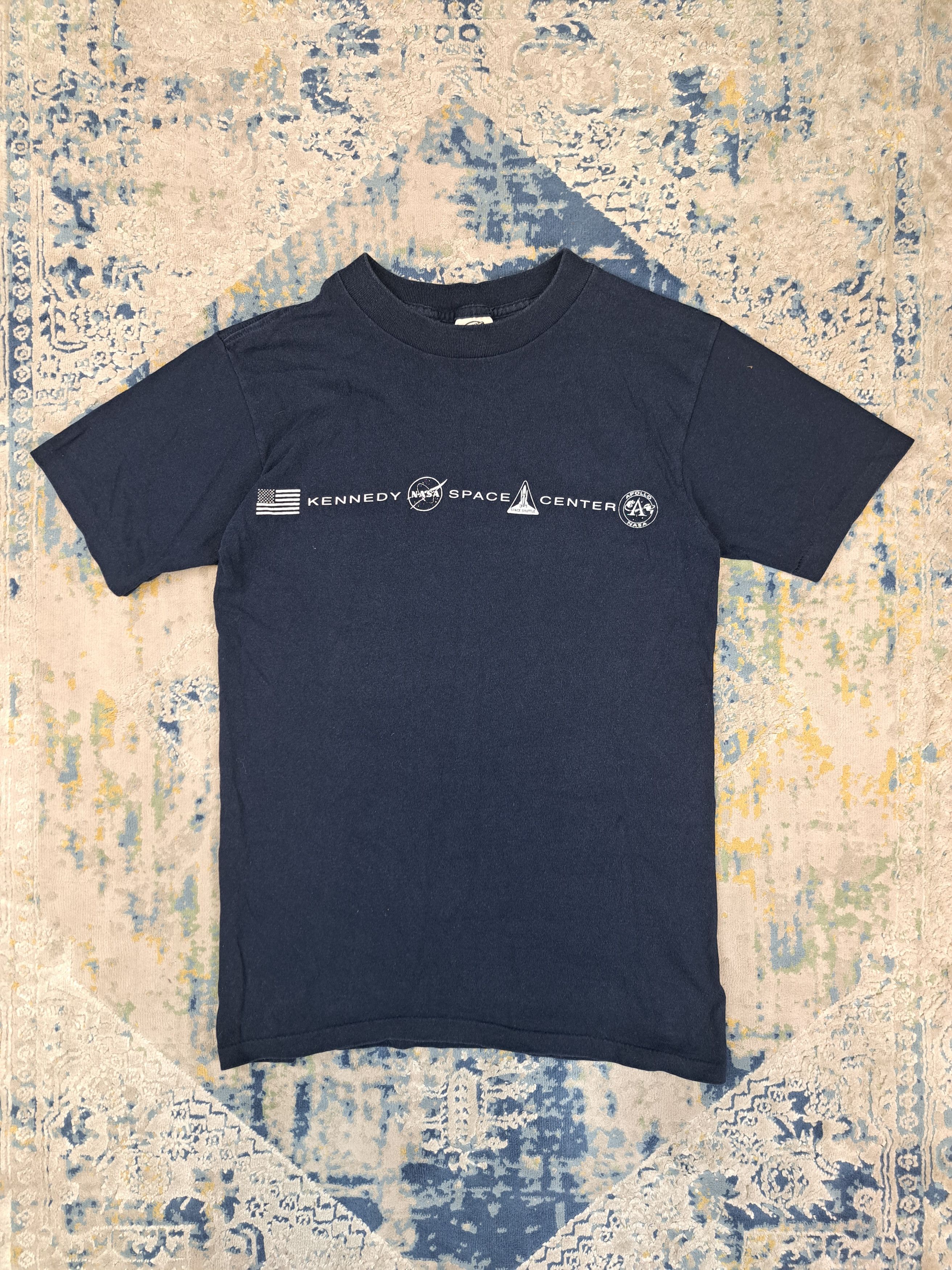 NASA Vintage 90s Kennedy Space Center Single Stitch Tee Size US S / EU 44-46 / 1 - 1 Thumbnail