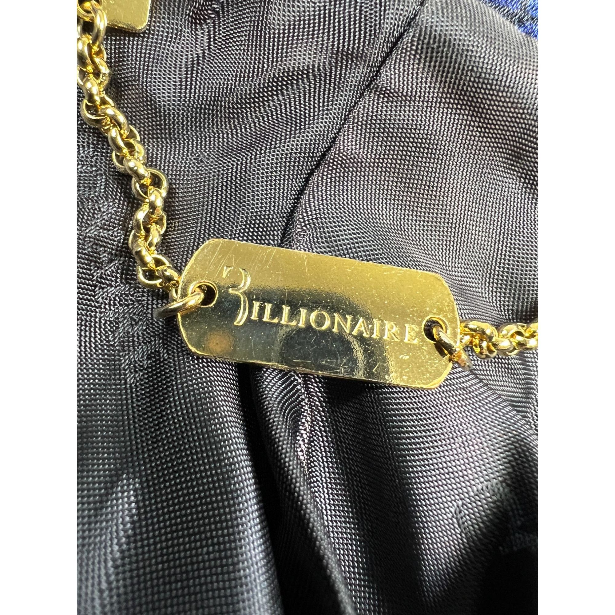 Billionaire Couture Billionaire Couture Silk Wool Patterned Blazer (Y0989) Size 48R - 7 Thumbnail