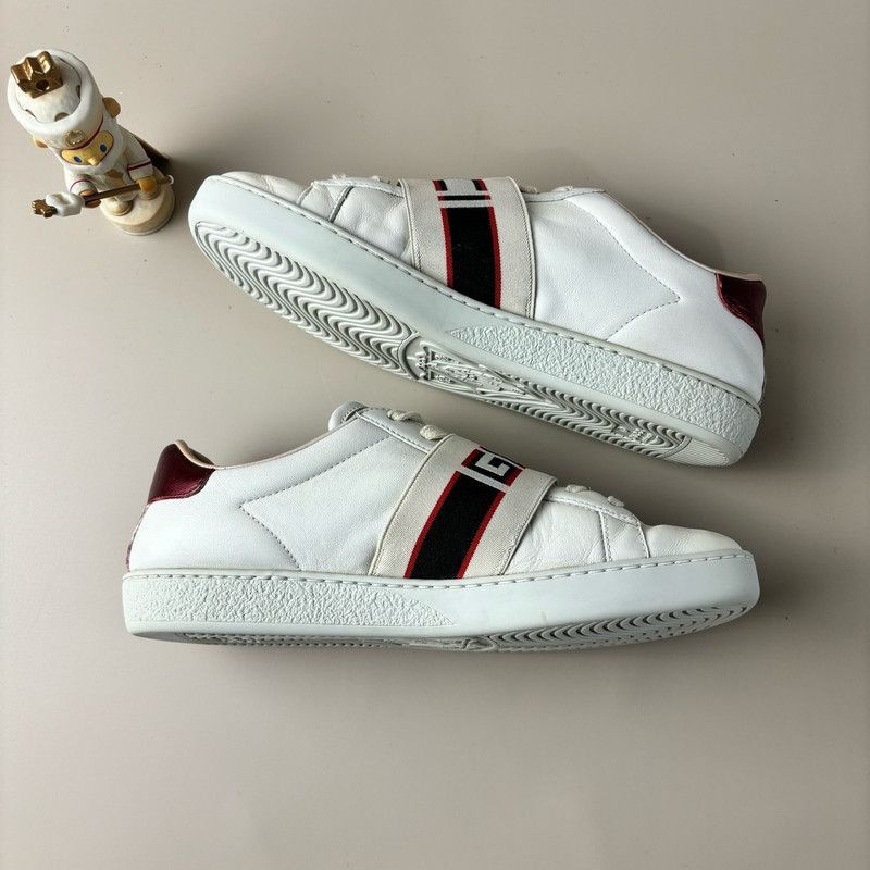 Gucci Gucci Ace Embroidered Fashion Sneakers for Women Size US 6.5 / IT 36.5 - 6 Thumbnail
