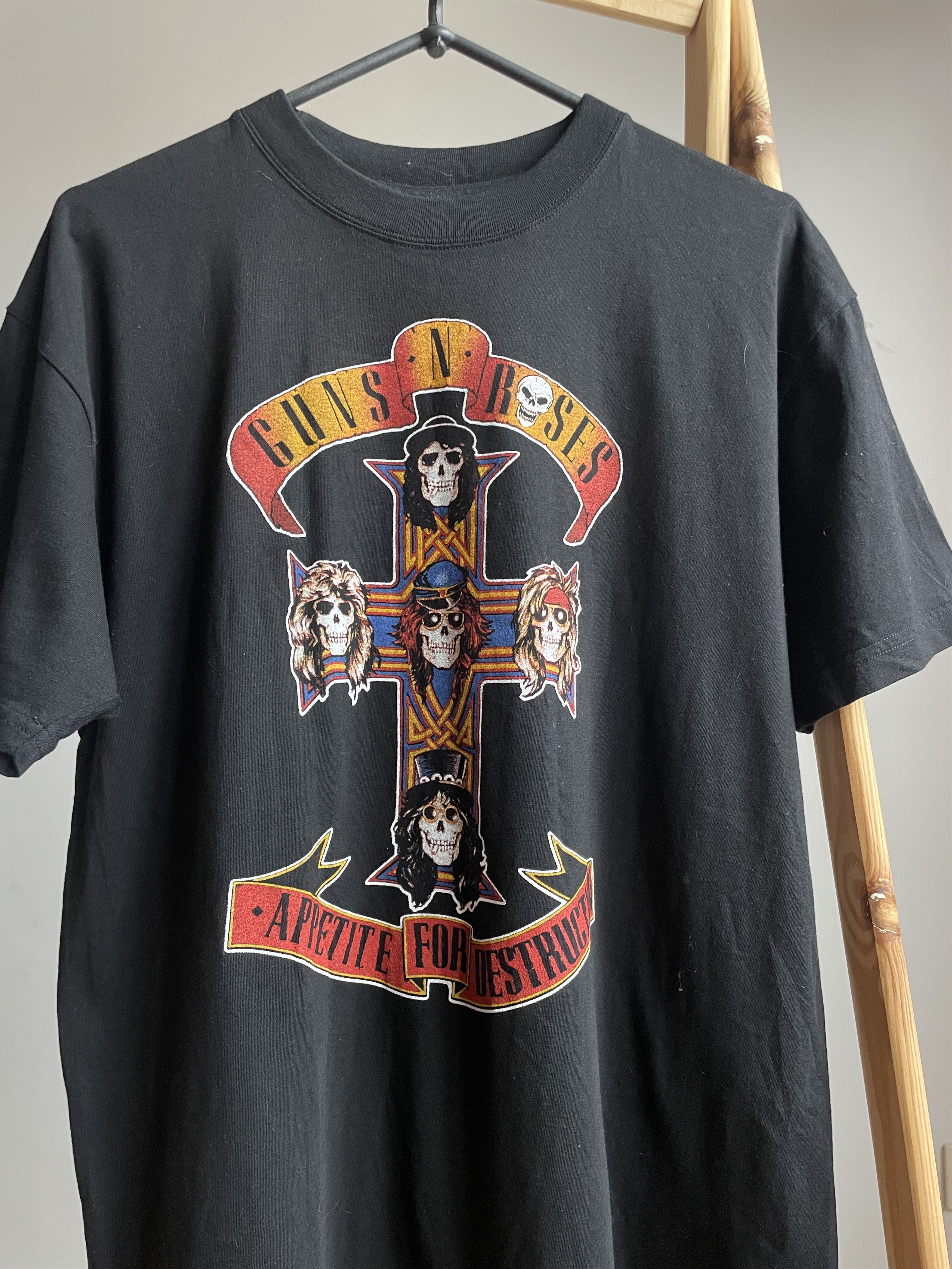 Band Tees × Guns N' Roses × Vintage Guns N Roses Appetite for Destruction Vintage T-Shirt Size US M / EU 48-50 / 2 - 3 Thumbnail