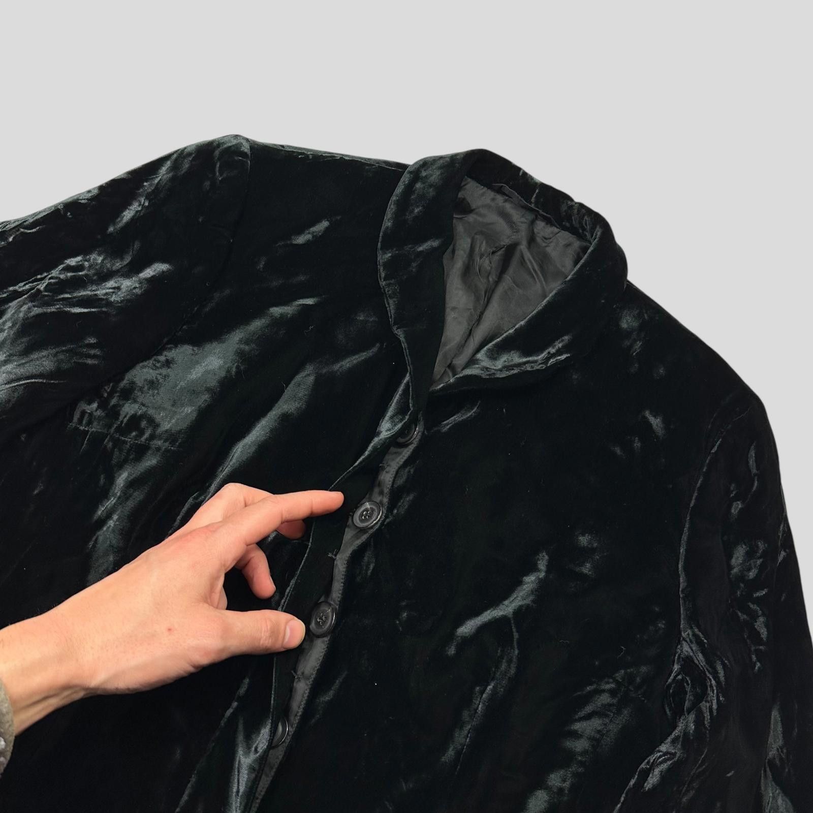 Gucci Gucci by Tom Ford 1999 Velour Velvet Runway Jacket - IT46 Size M / US 6-8 / IT 42-44 - 4 Thumbnail