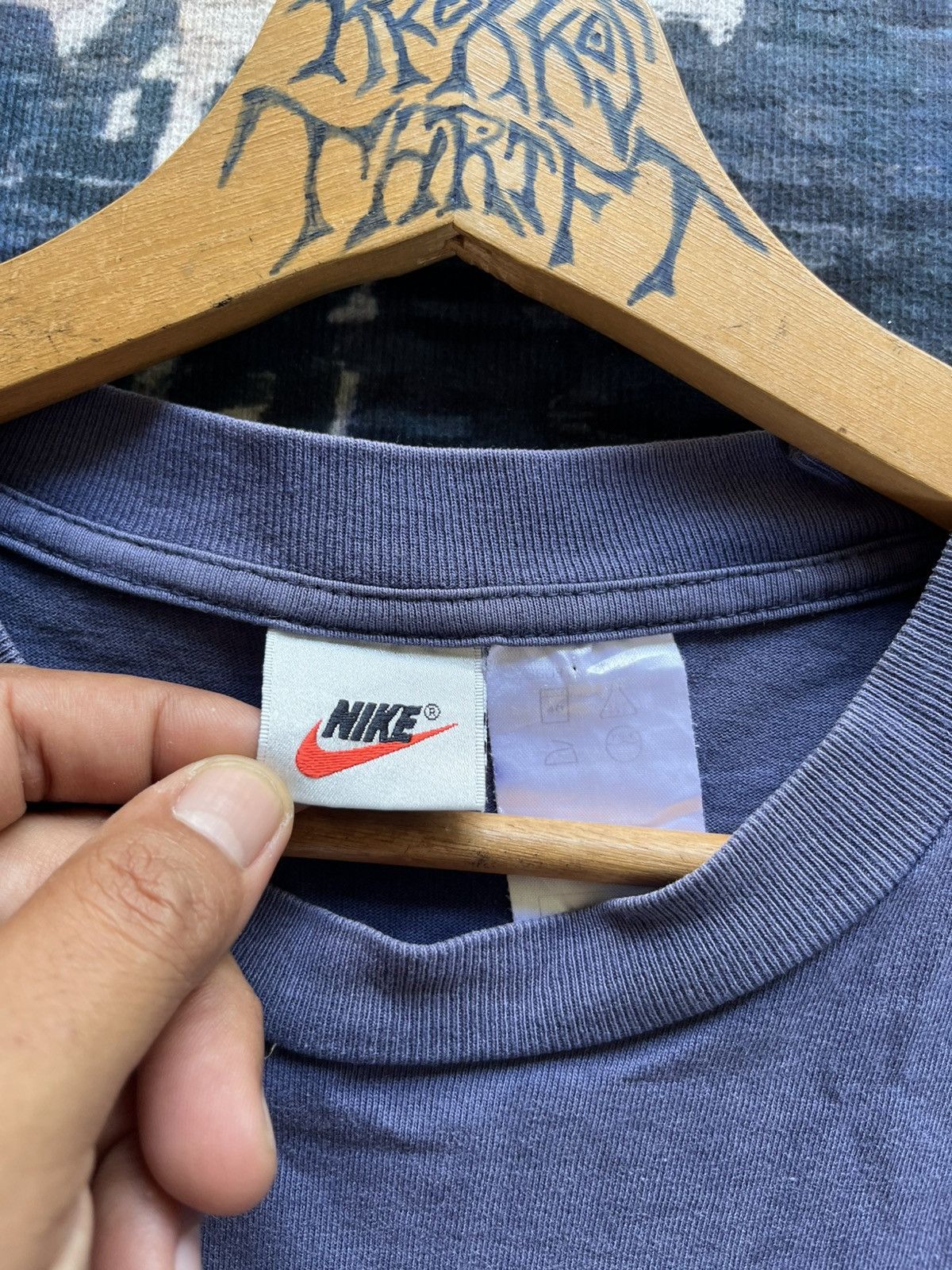 Nike RARE Vintage Nike All Flag World Soccer 90s Tee Size US L / EU 52-54 / 3 - 5 Thumbnail