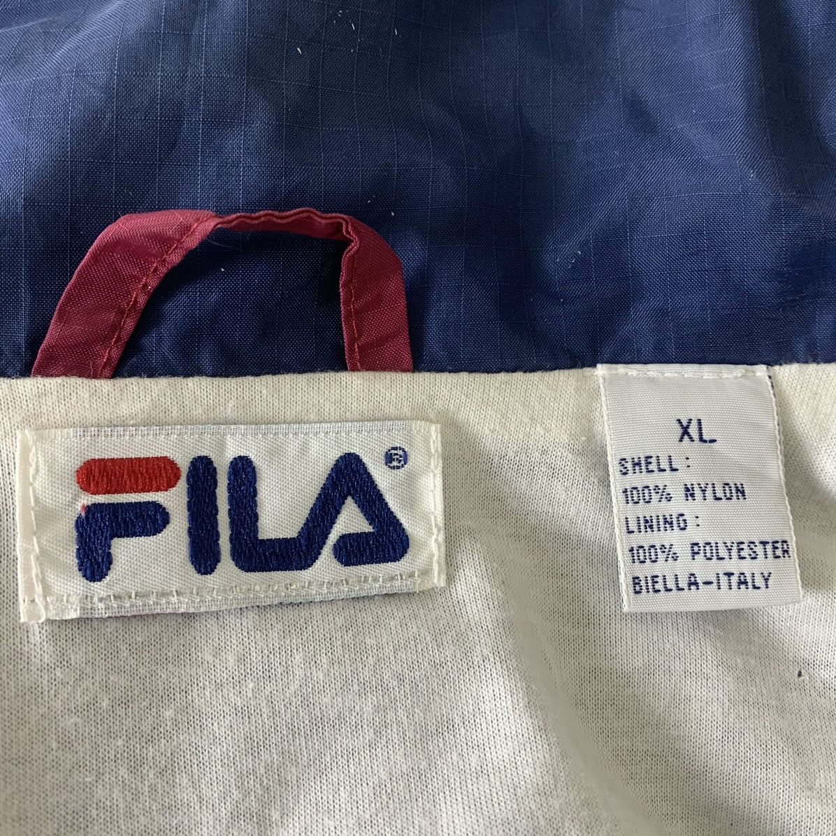 Fila × Vintage Fila Embroidery Sport wear vintage Streetwear Windbreaker Size US L / EU 52-54 / 3 - 13 Thumbnail