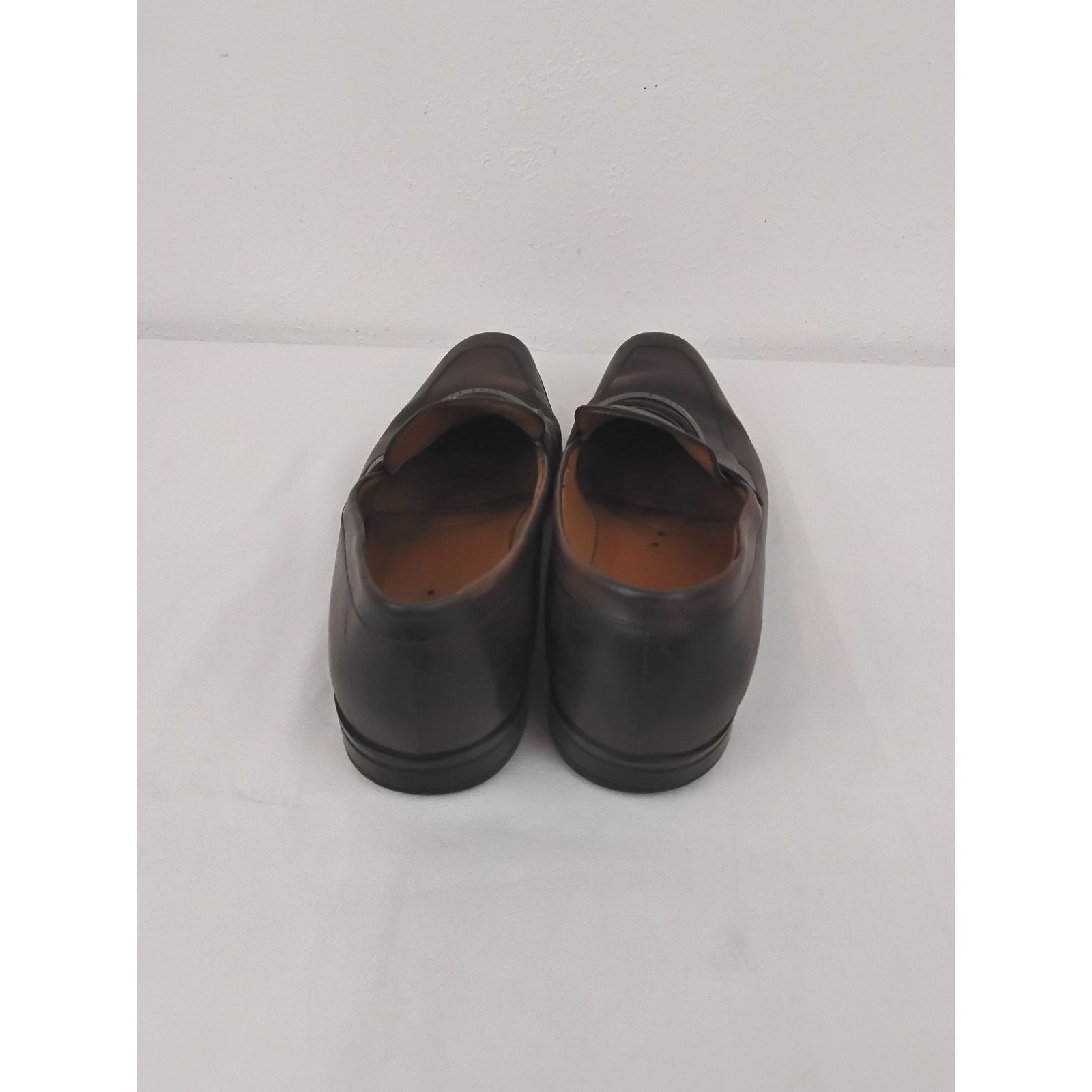 Hugo Boss Hugo Boss Dress Shoes Men's 9 Brown Leather Penny Loafer Size US 9 / EU 42 - 5 Thumbnail