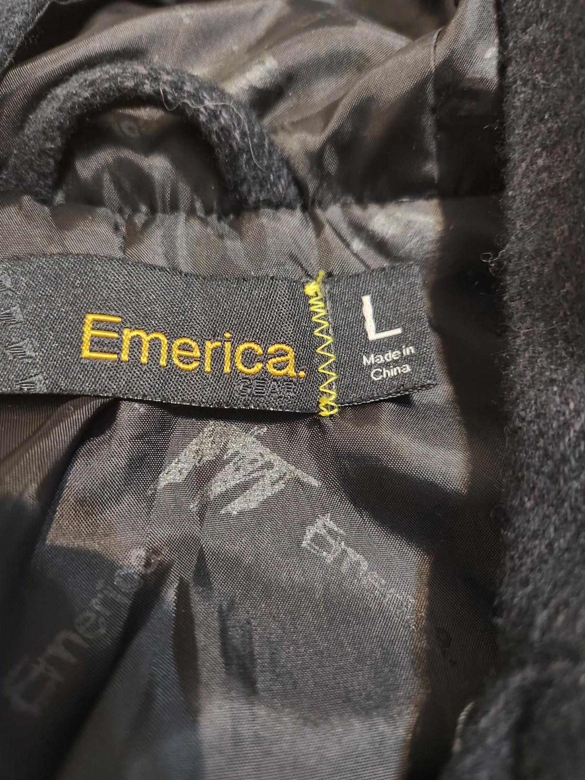 Emerica Vintage Emerica Zip Up Skater Hoodie Jacket Black Men's L Size US L / EU 52-54 / 3 - 3 Thumbnail