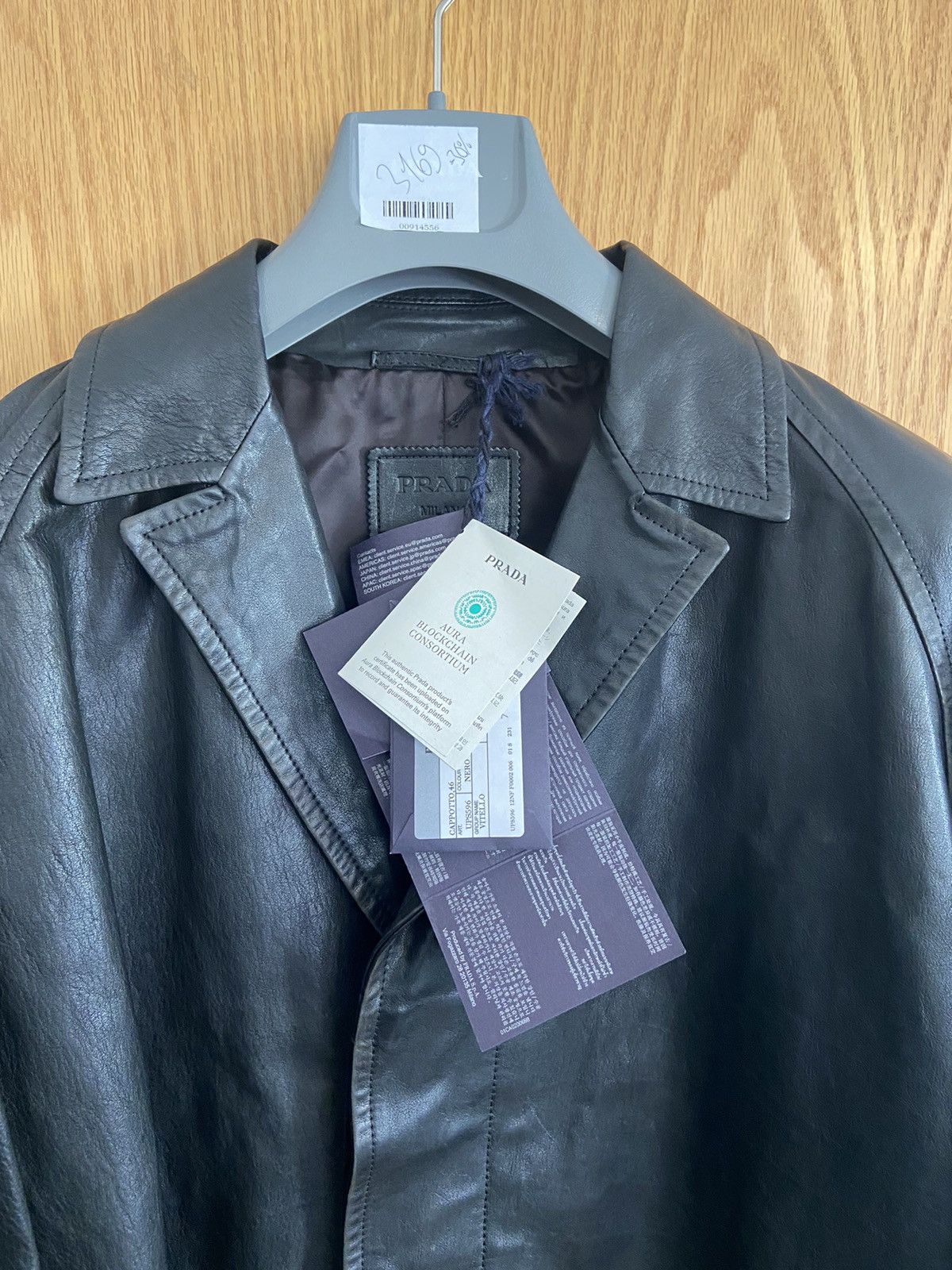 Prada Prada CAPPOTTO calfskin coat Size US M / EU 48-50 / 2 - 17 Thumbnail