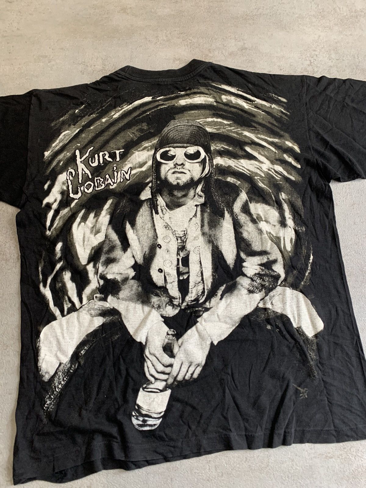 Nirvana × Vintage Vintage Kurt Cobain Nirvana 90’s Bootleg Tee Size US M / EU 48-50 / 2 - 6 Thumbnail
