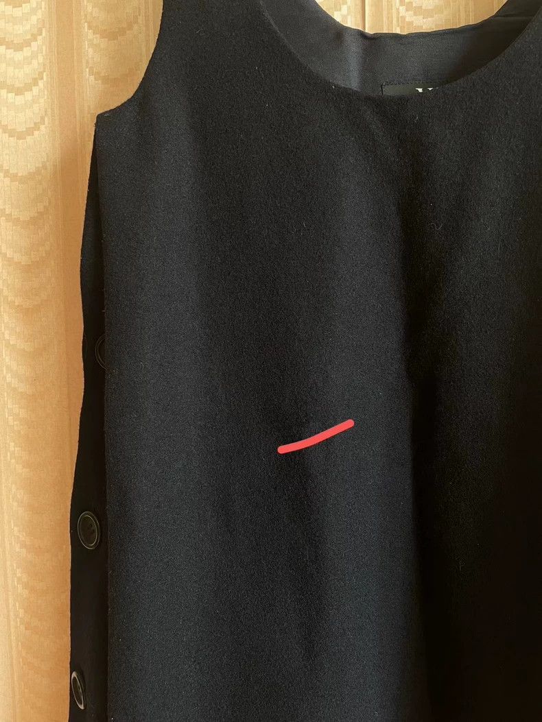 Y's Y's Cyanotic wool dress Size ONE SIZE - 9 Thumbnail