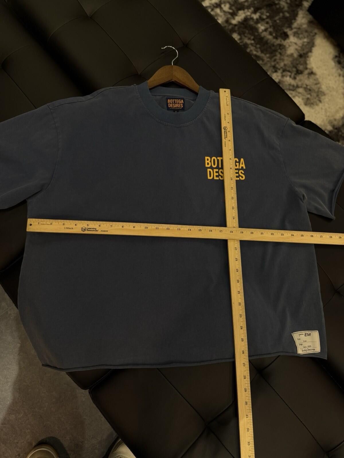 Bottega Desires BRAND NEW - Bottega Desires Tee T-Shirt F**k Joke (XL) Blue Size US XL / EU 56 / 4 - 9 Thumbnail