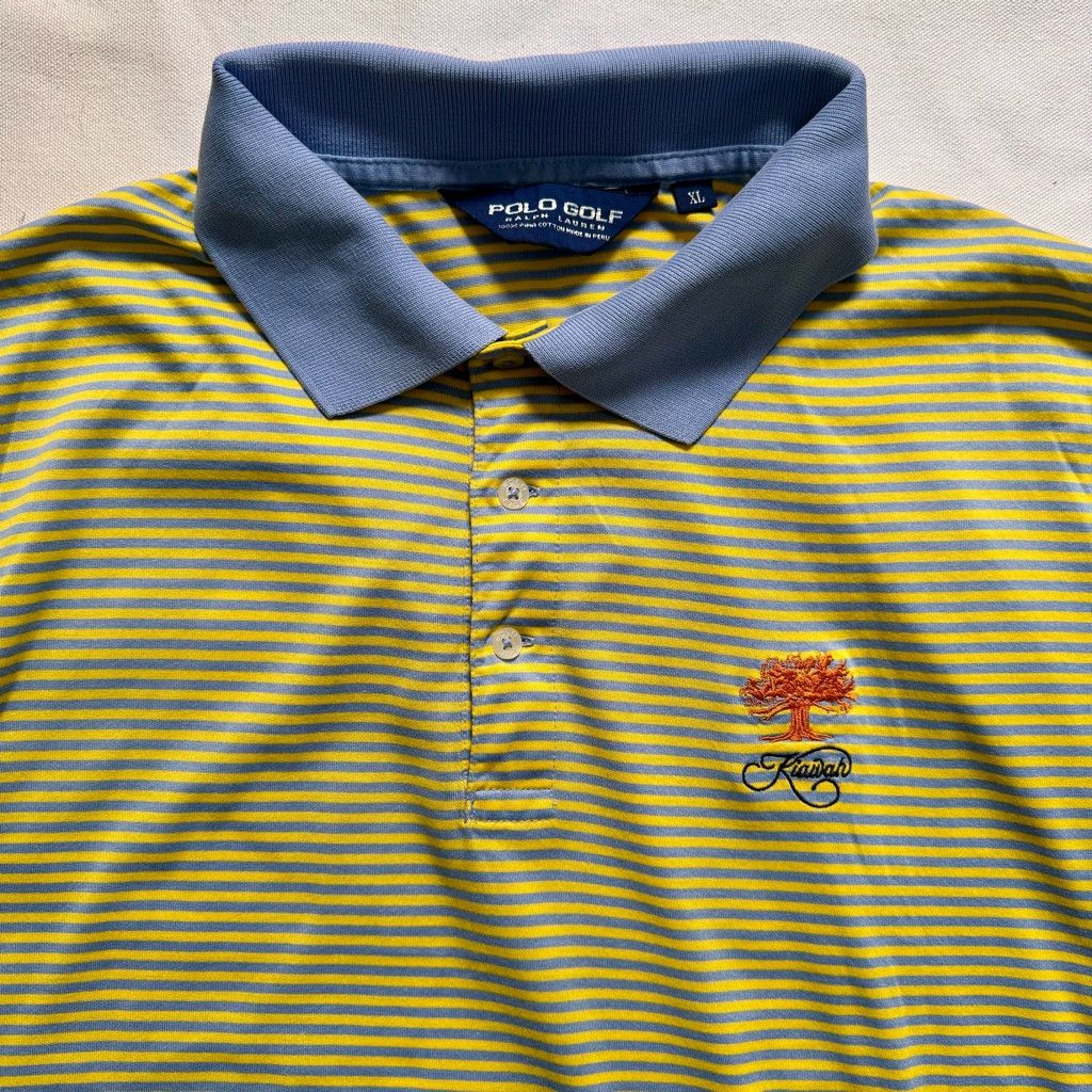 Polo Ralph Lauren Ralph Lauren Polo Golf Kiawah Striped Shirt Size US XL / EU 56 / 4 - 2 Thumbnail